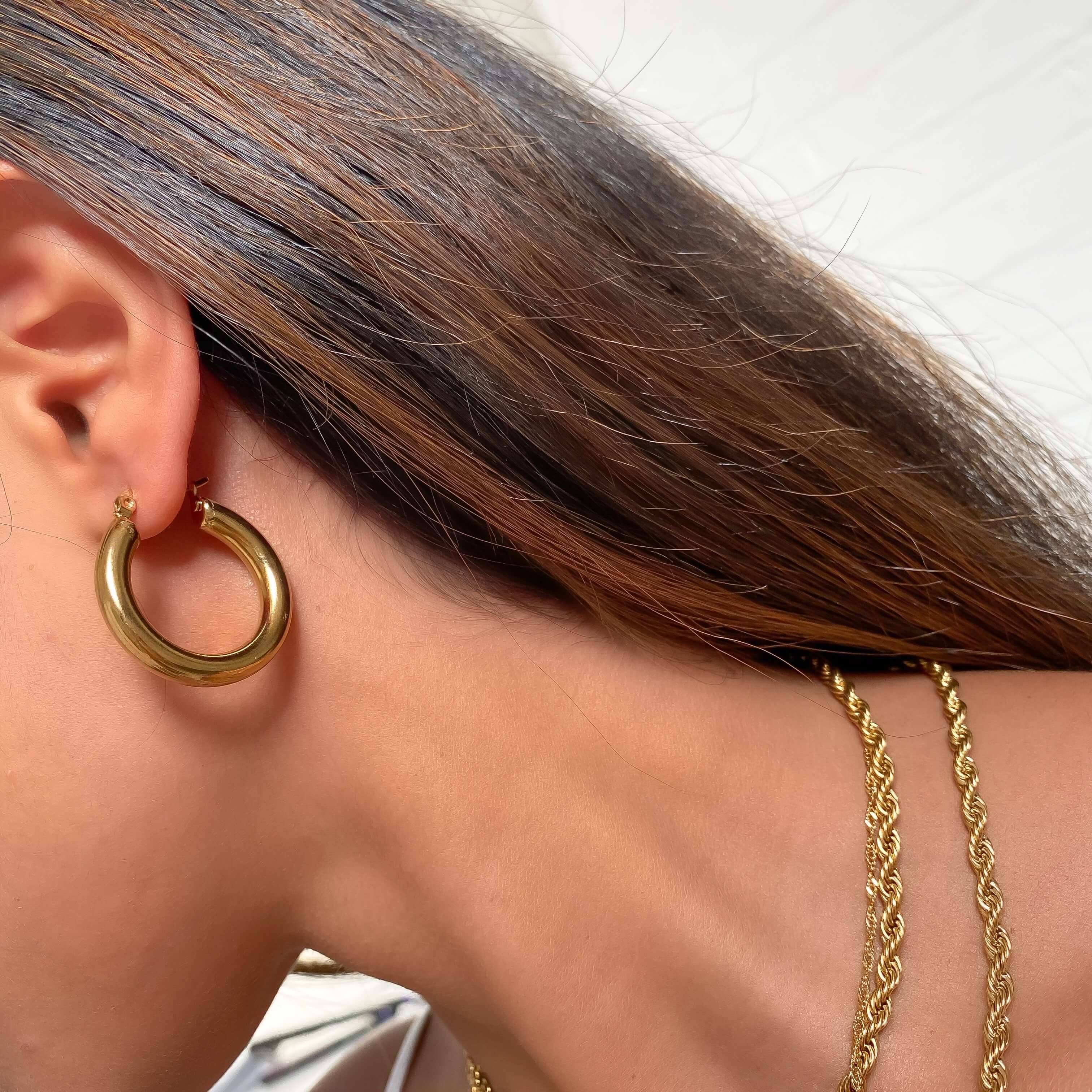 Classic Gold Filled Hoops