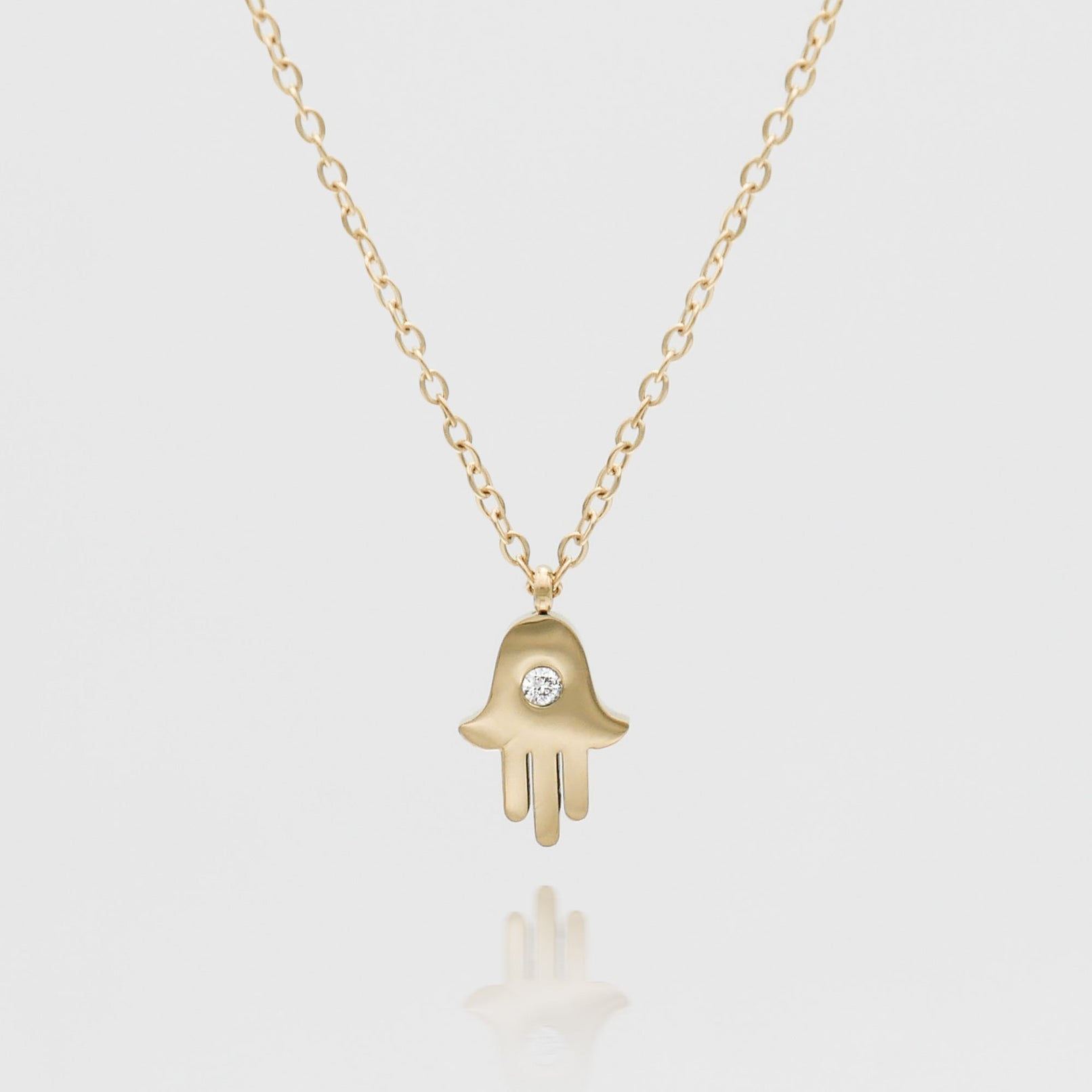 Amalie Hand of Hamsa Ketting