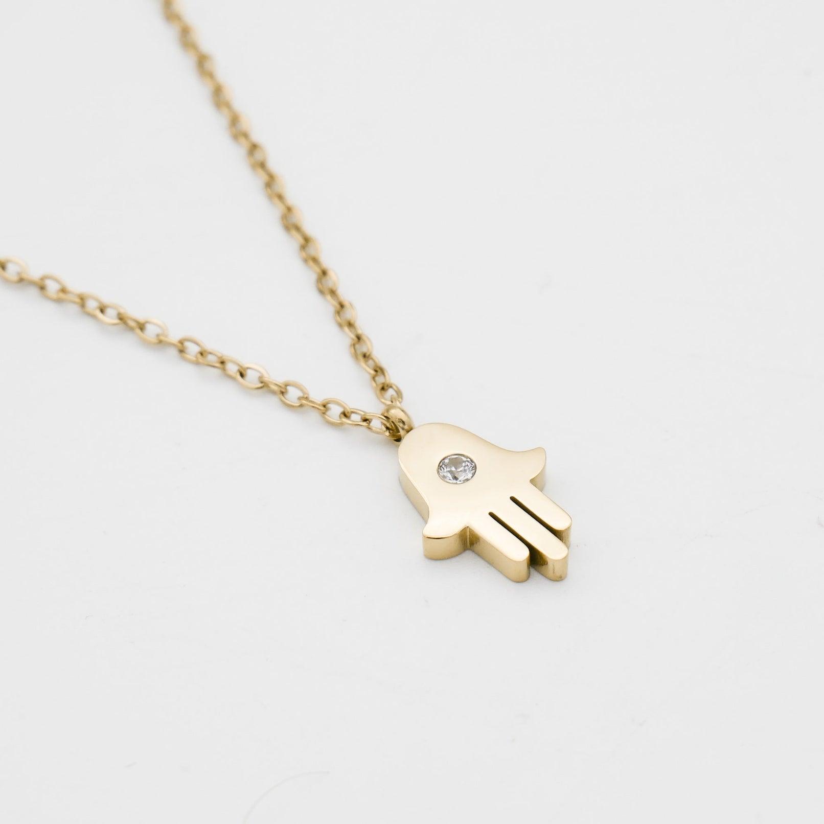 Amalie Hand of Hamsa Ketting