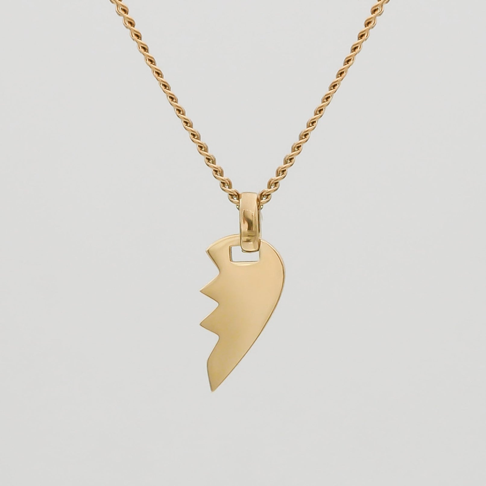 Amika Split Hart ketting