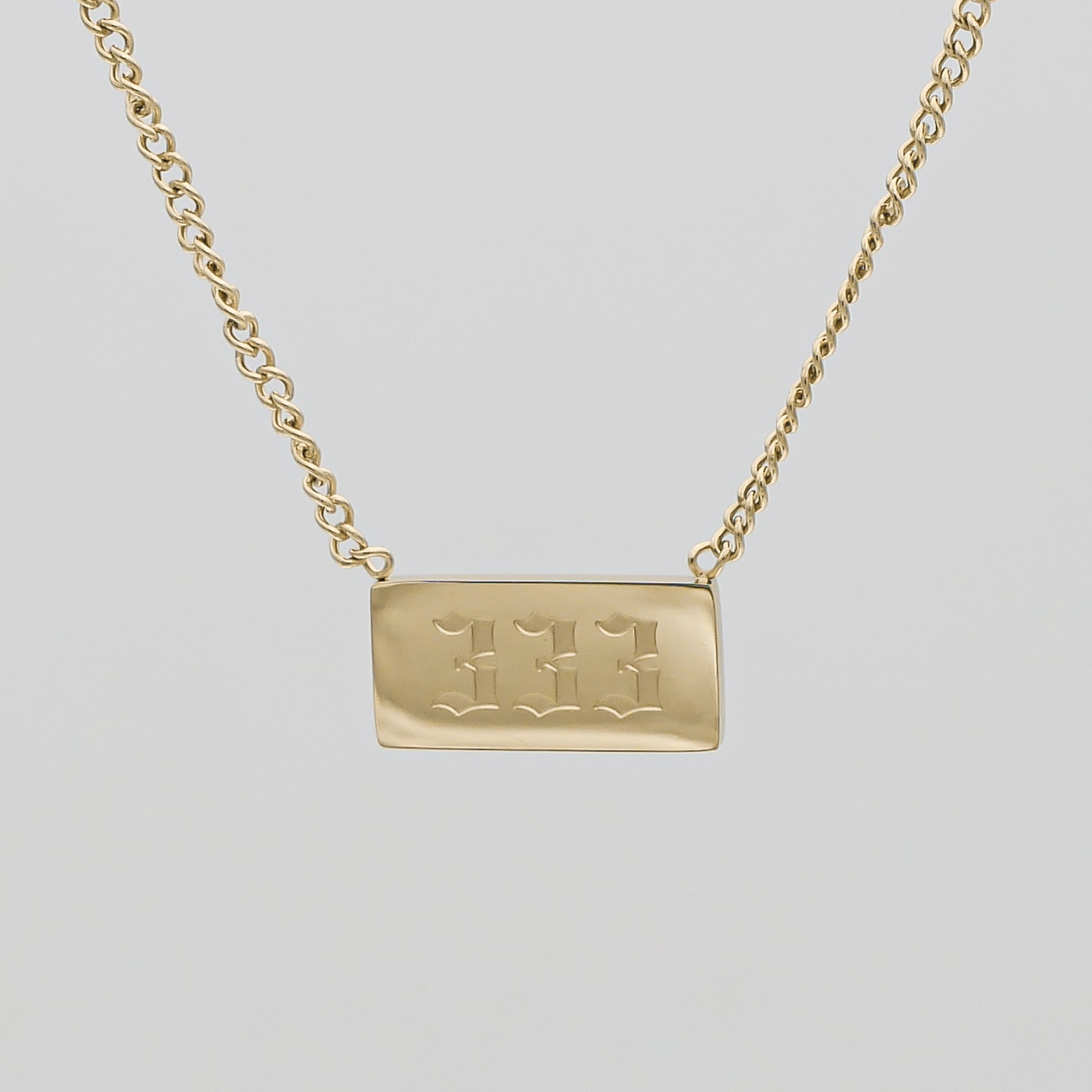 Engel Nummer Tablet Ketting