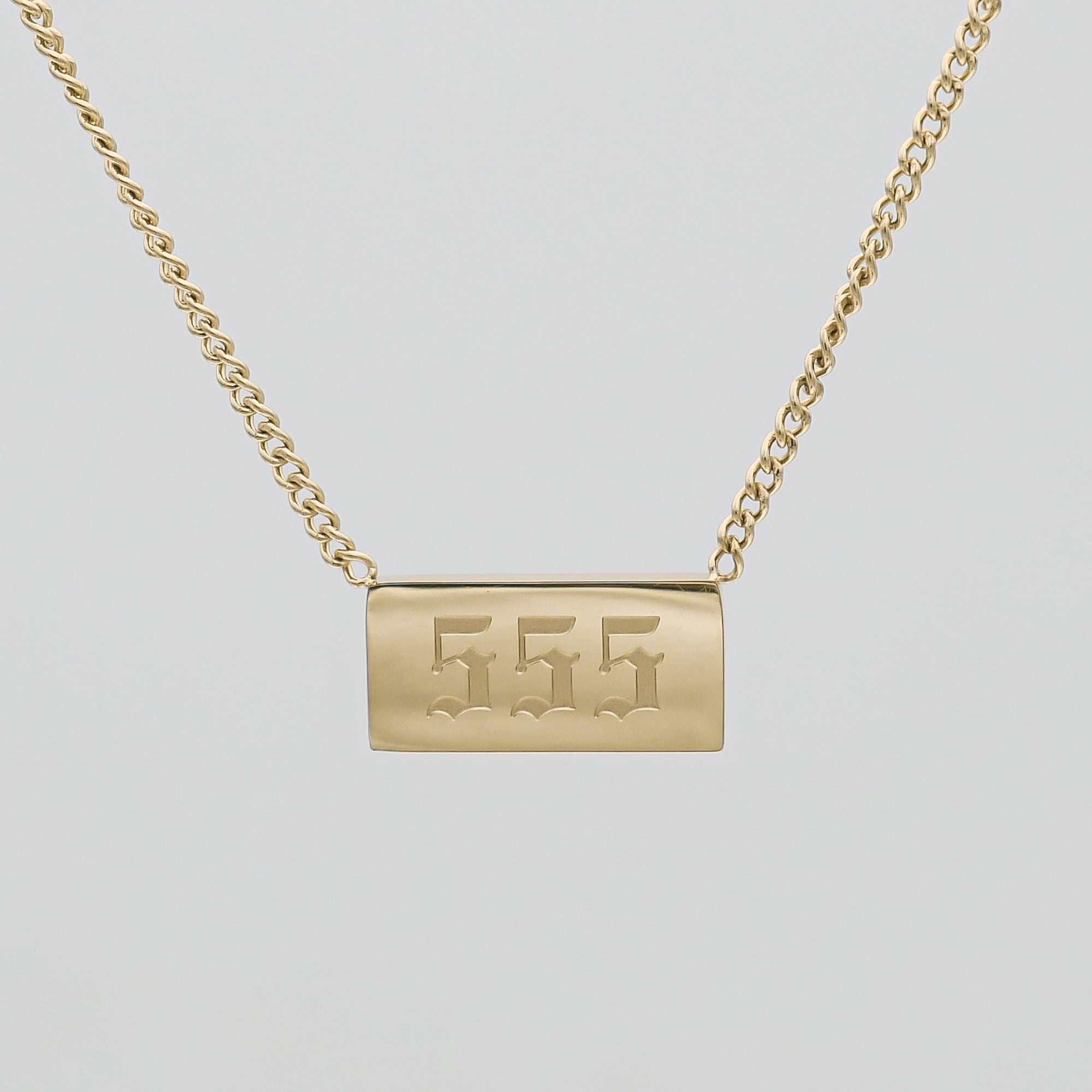 Engel Nummer Tablet Ketting