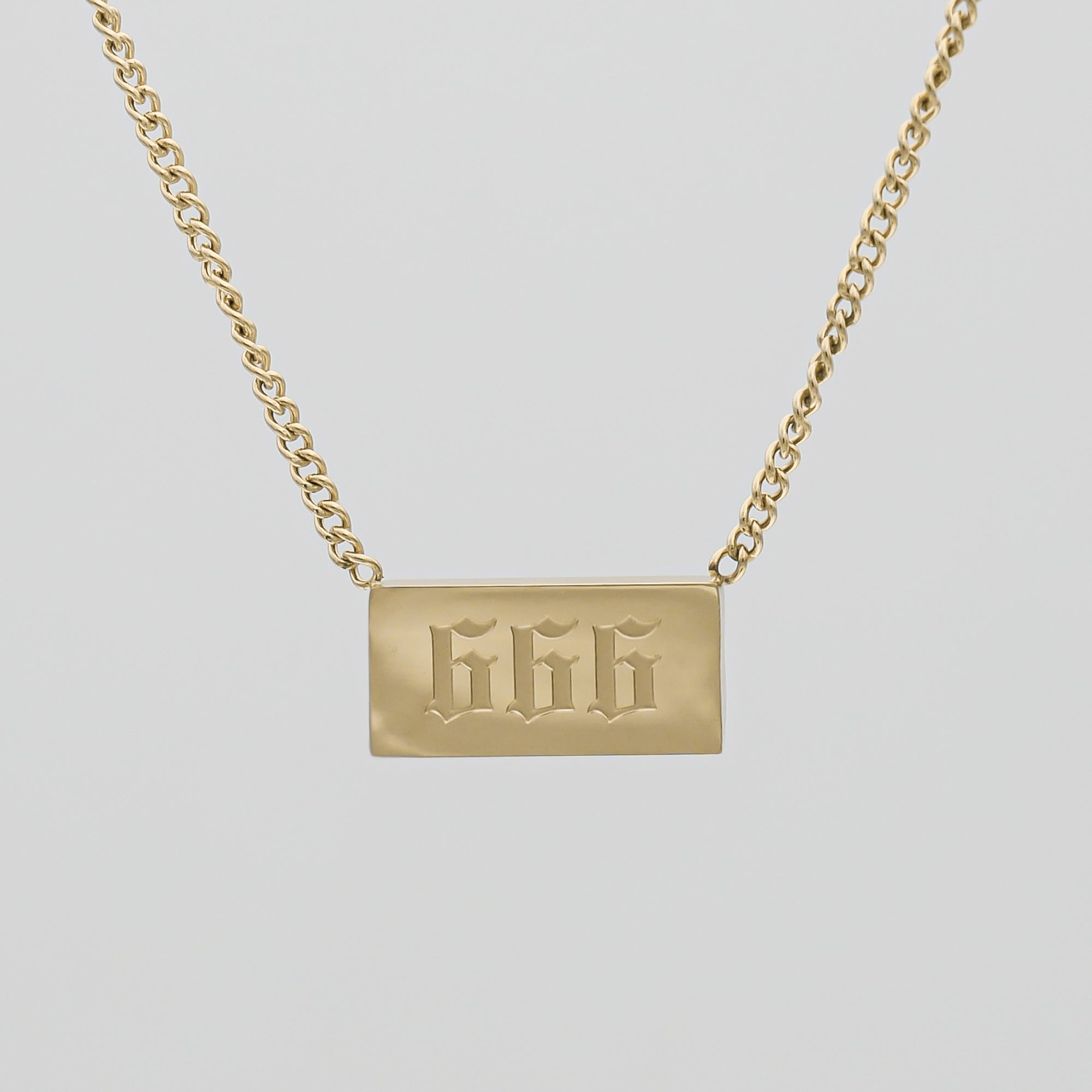 Engel Nummer Tablet Ketting