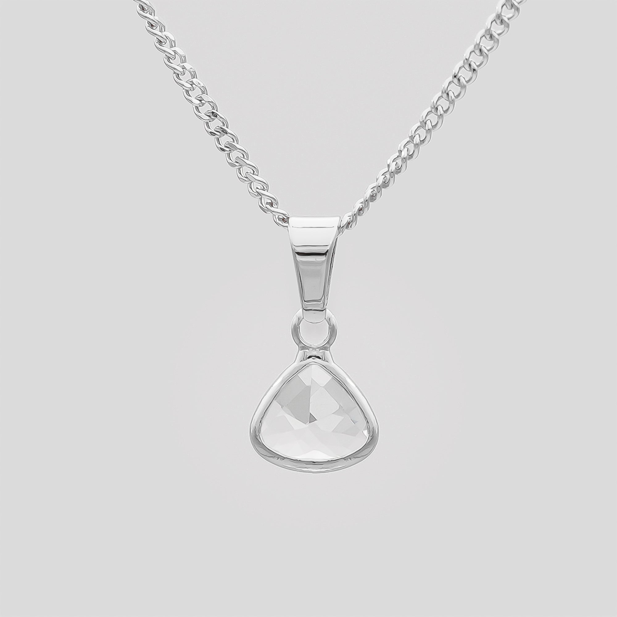 Geboortesteen Hanger Ketting