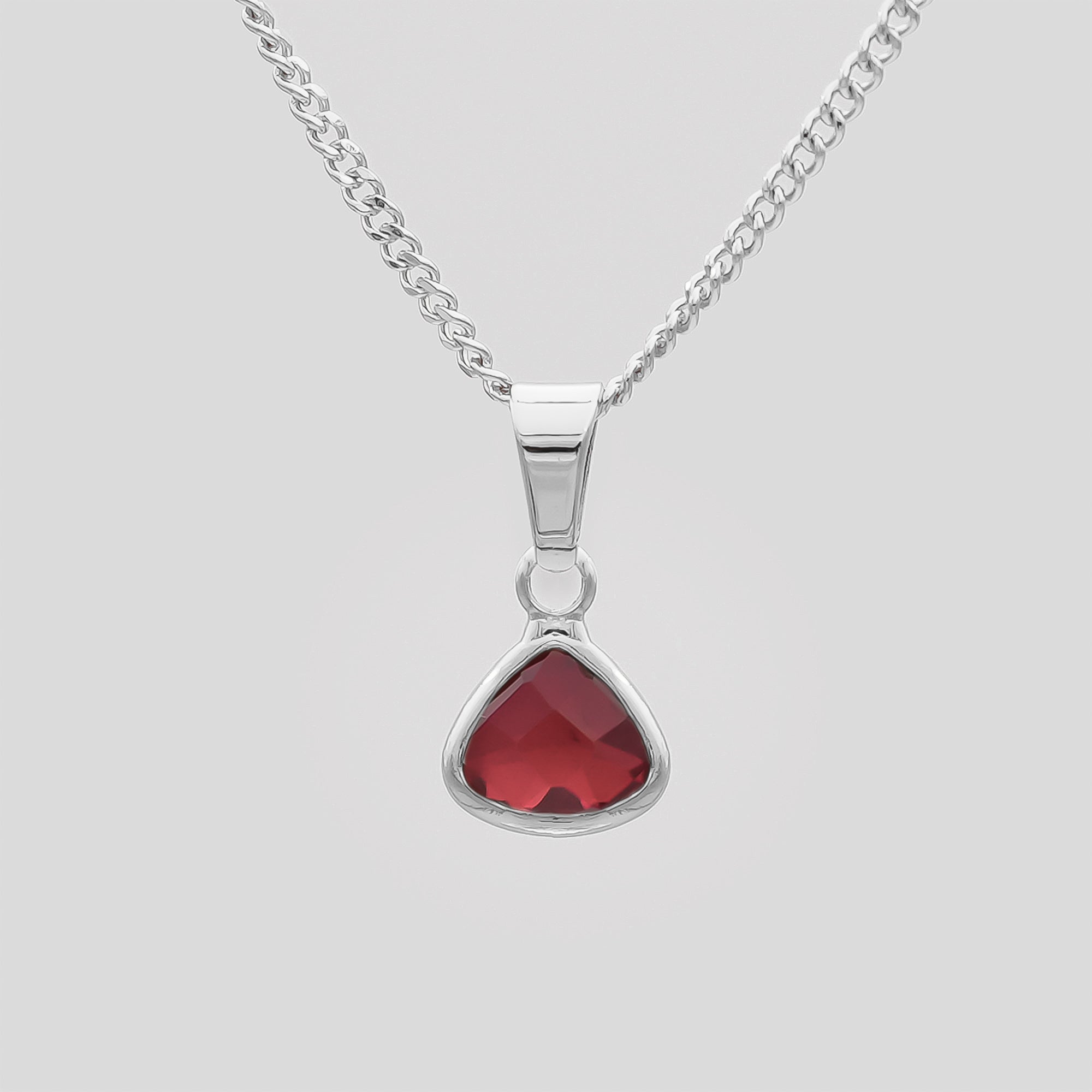 Geboortesteen Hanger Ketting