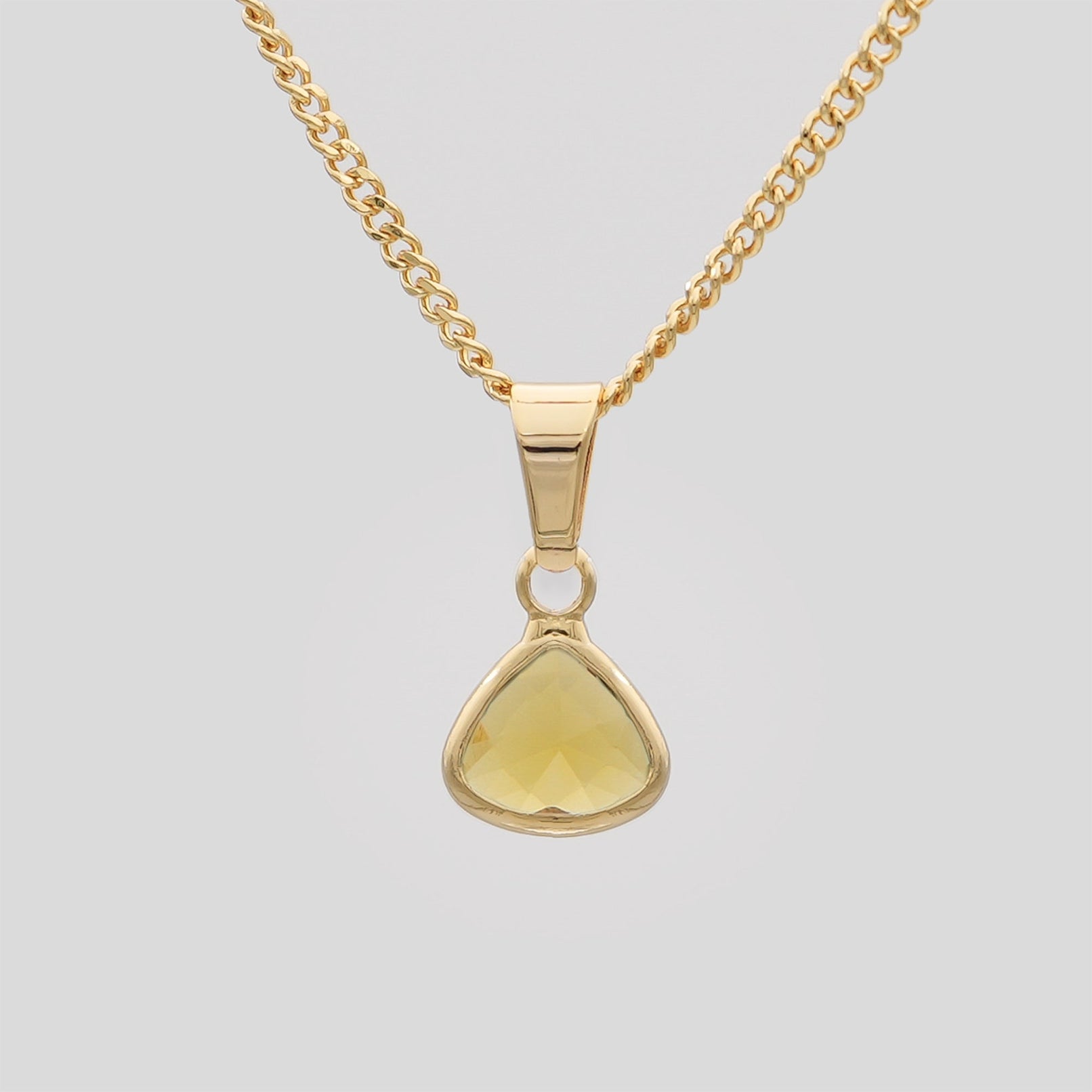 Geboortesteen Hanger Ketting
