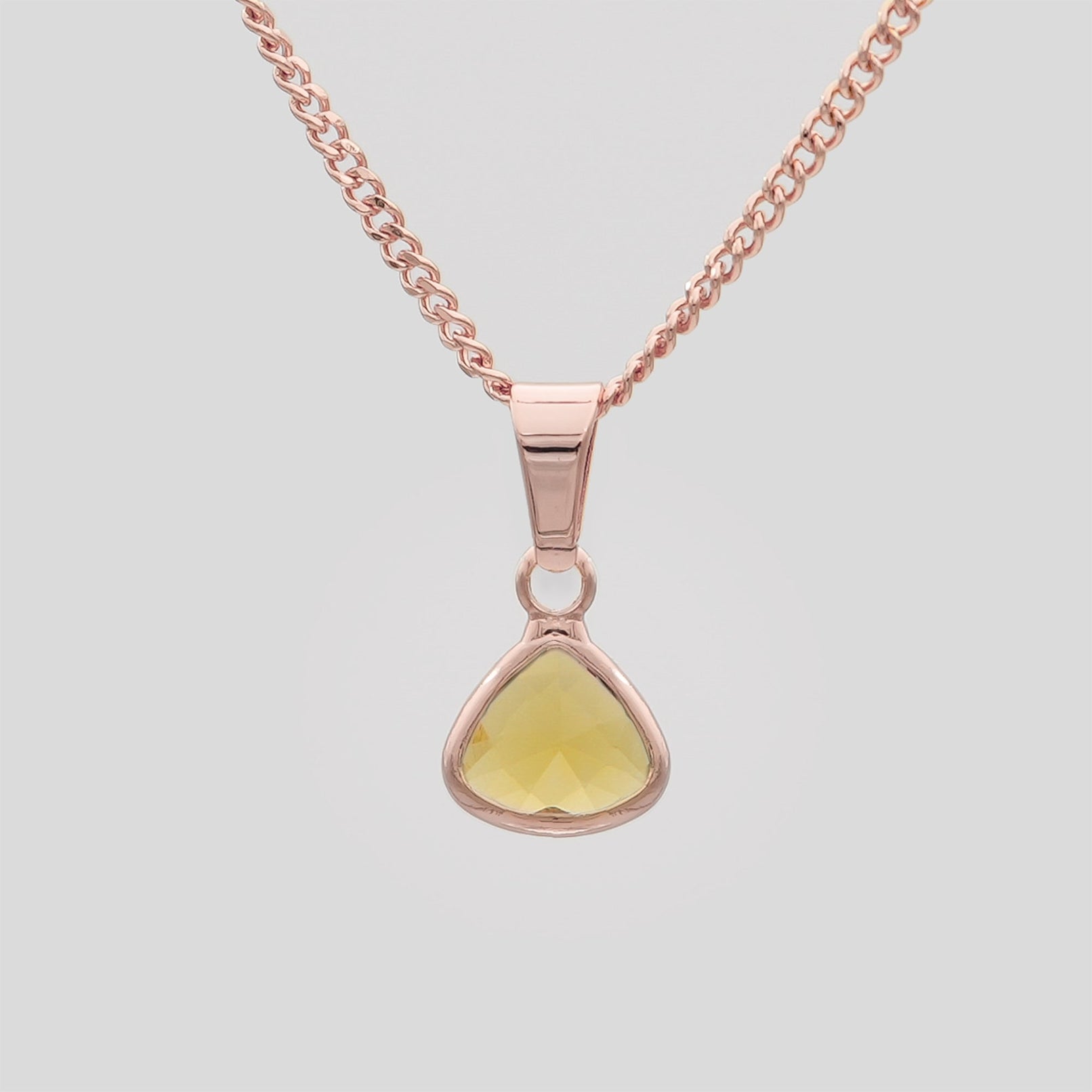 Geboortesteen Hanger Ketting