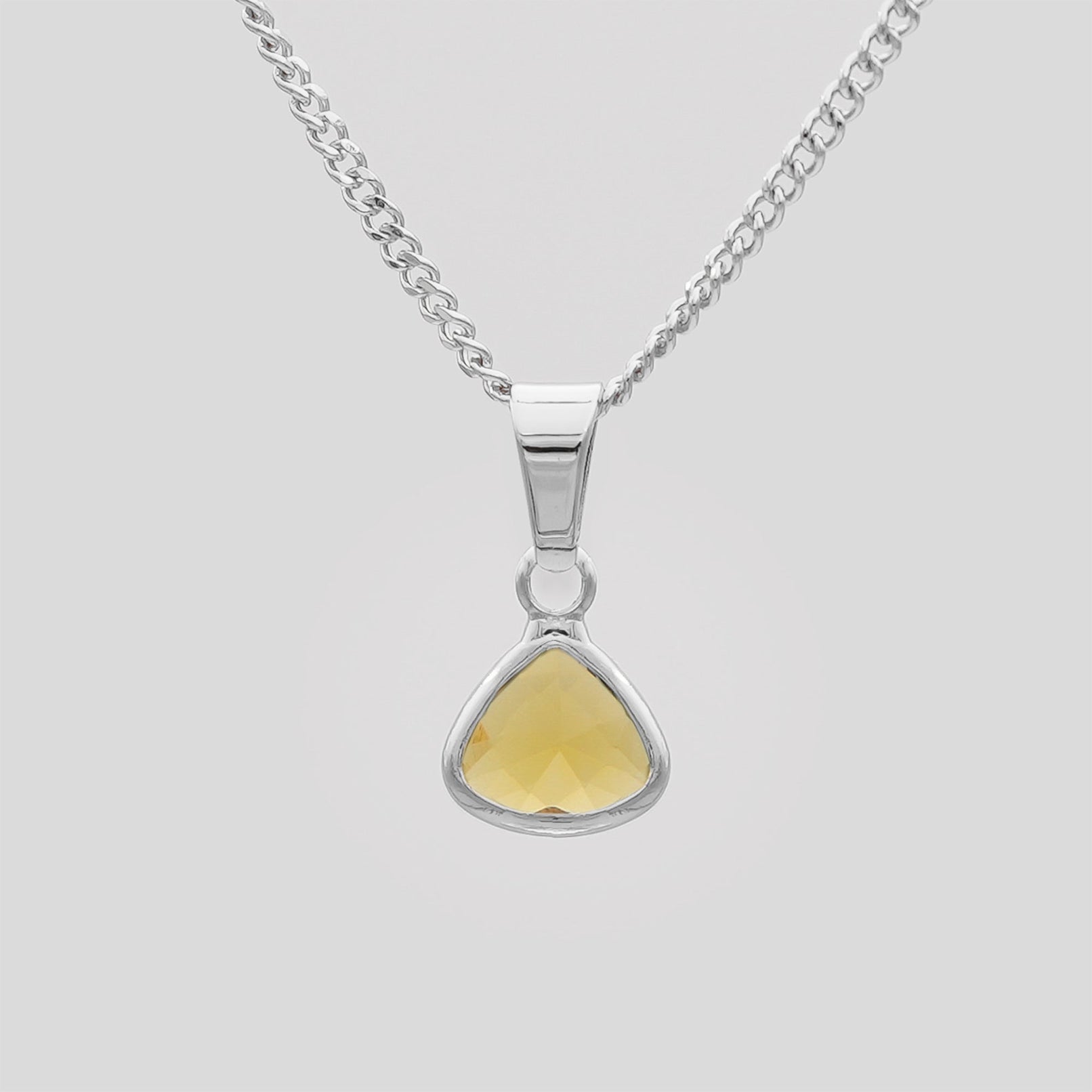 Geboortesteen Hanger Ketting