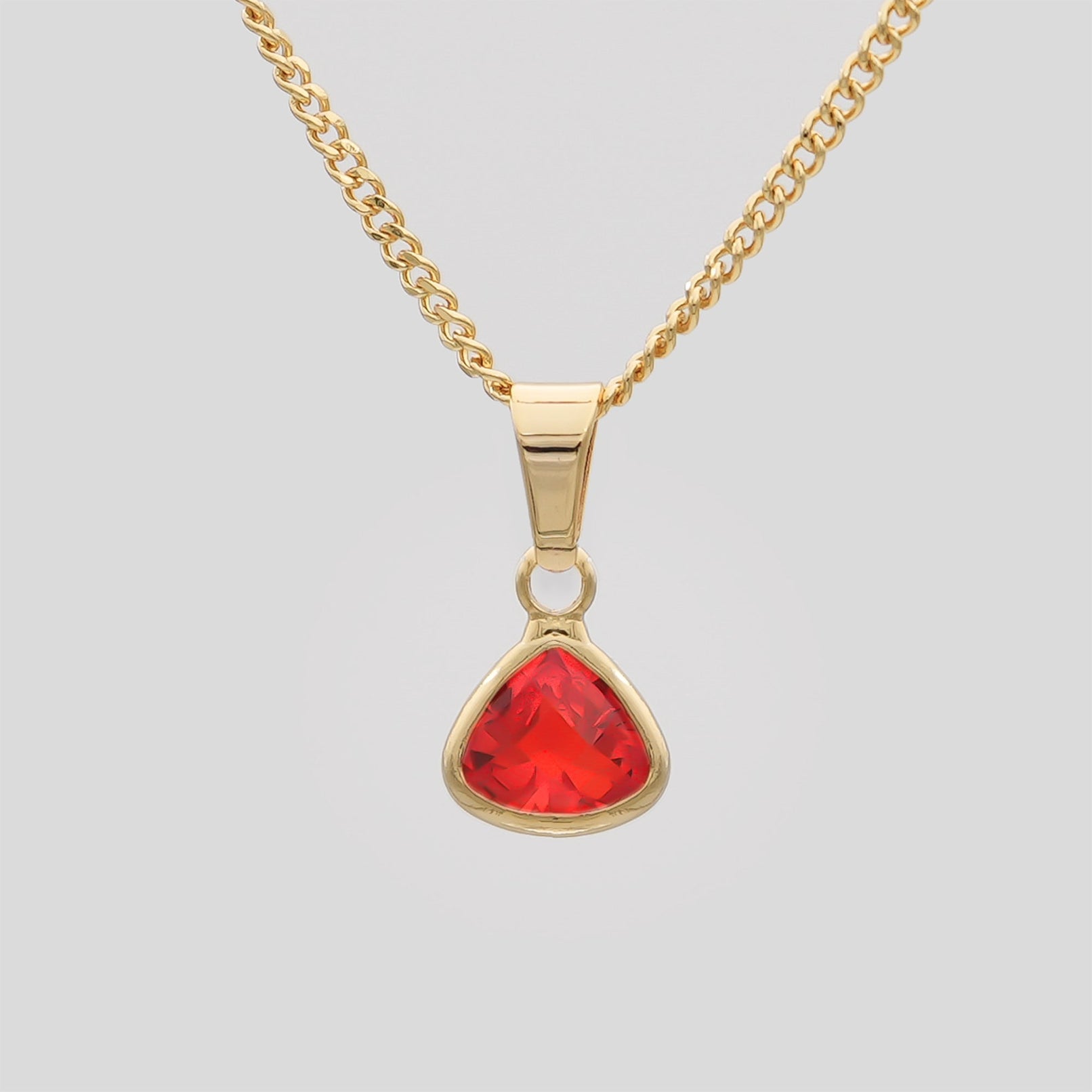 Geboortesteen Hanger Ketting