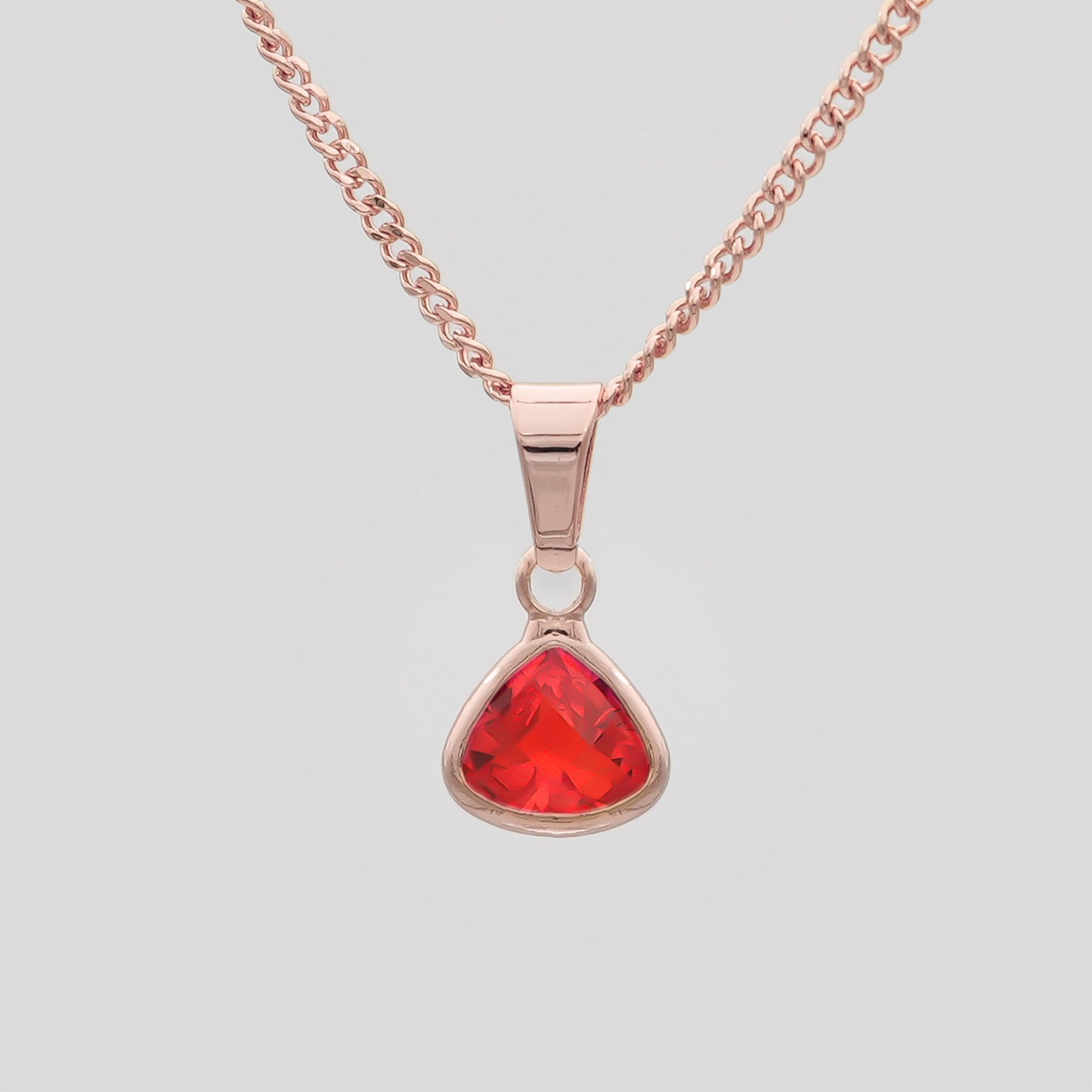 Geboortesteen Hanger Ketting