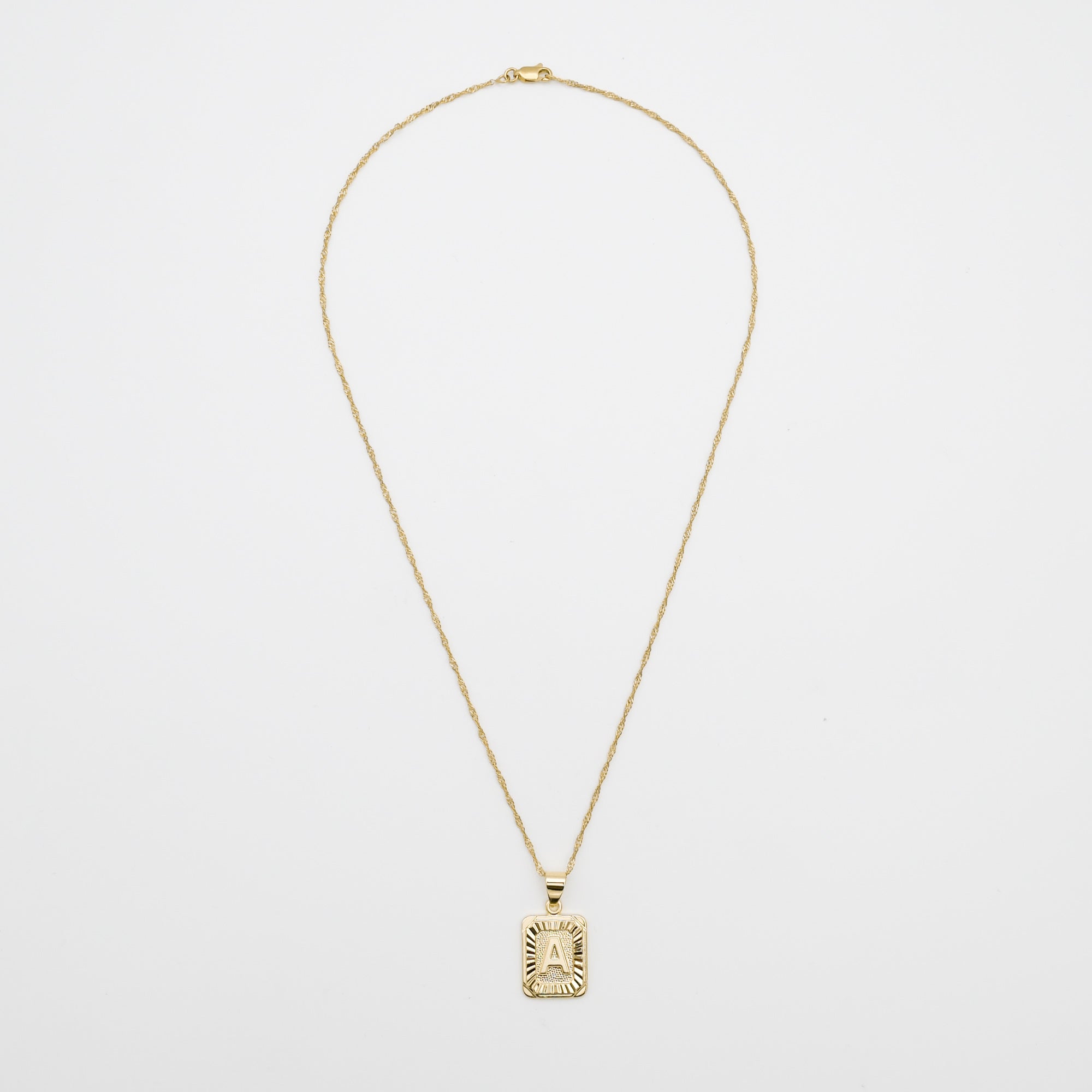 Classic Initial Necklace