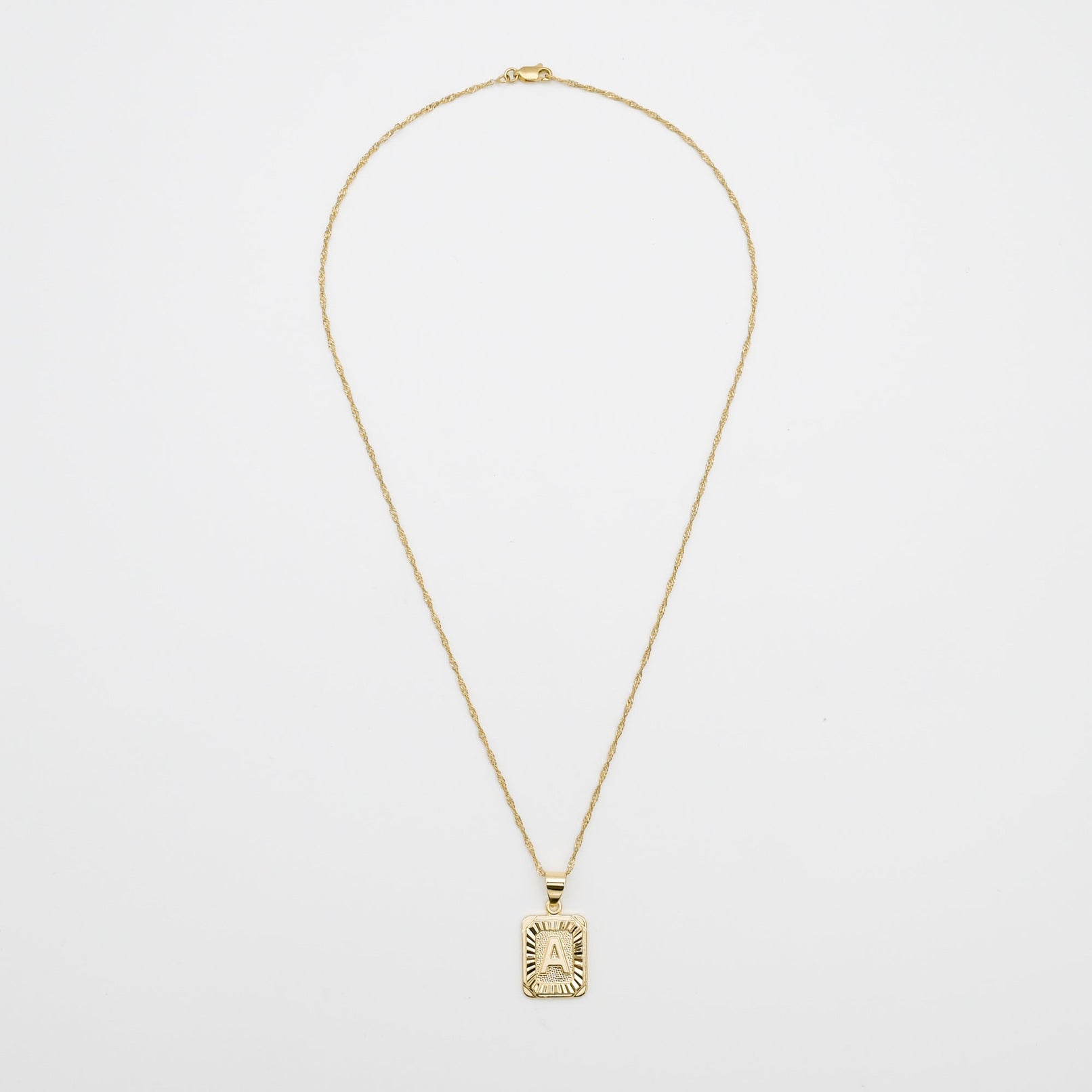 Classic Initial Necklace