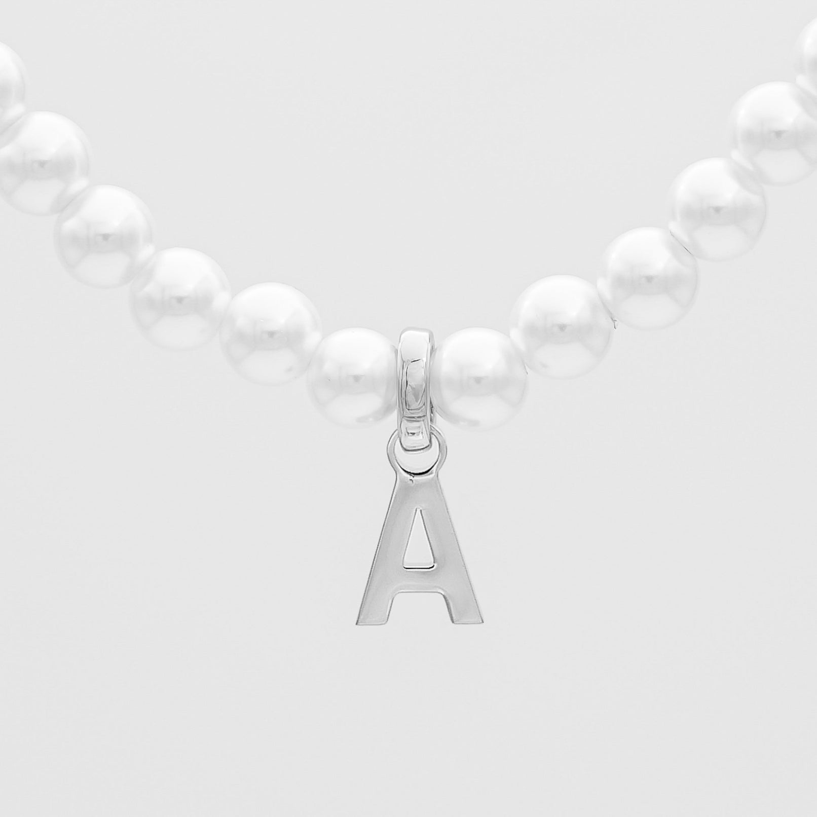 Classic Pearl Initial Bracelet