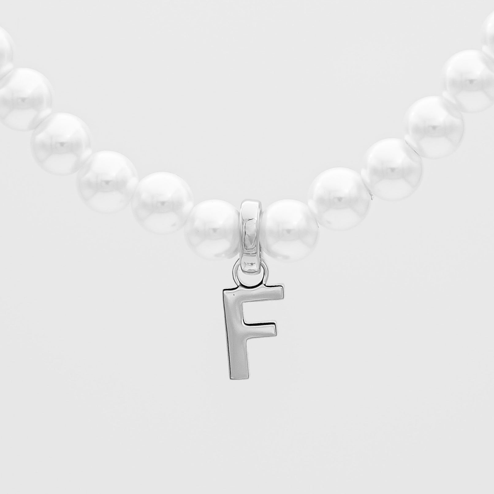 Classic Pearl Initial Bracelet