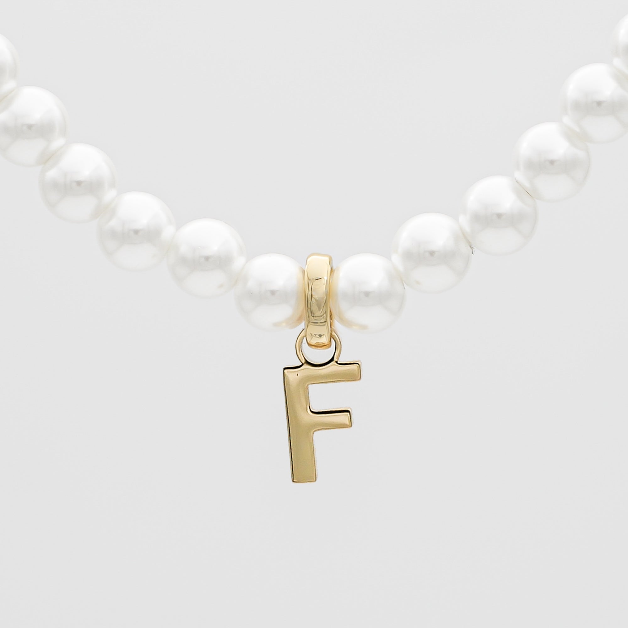 Classic Pearl Initial Bracelet