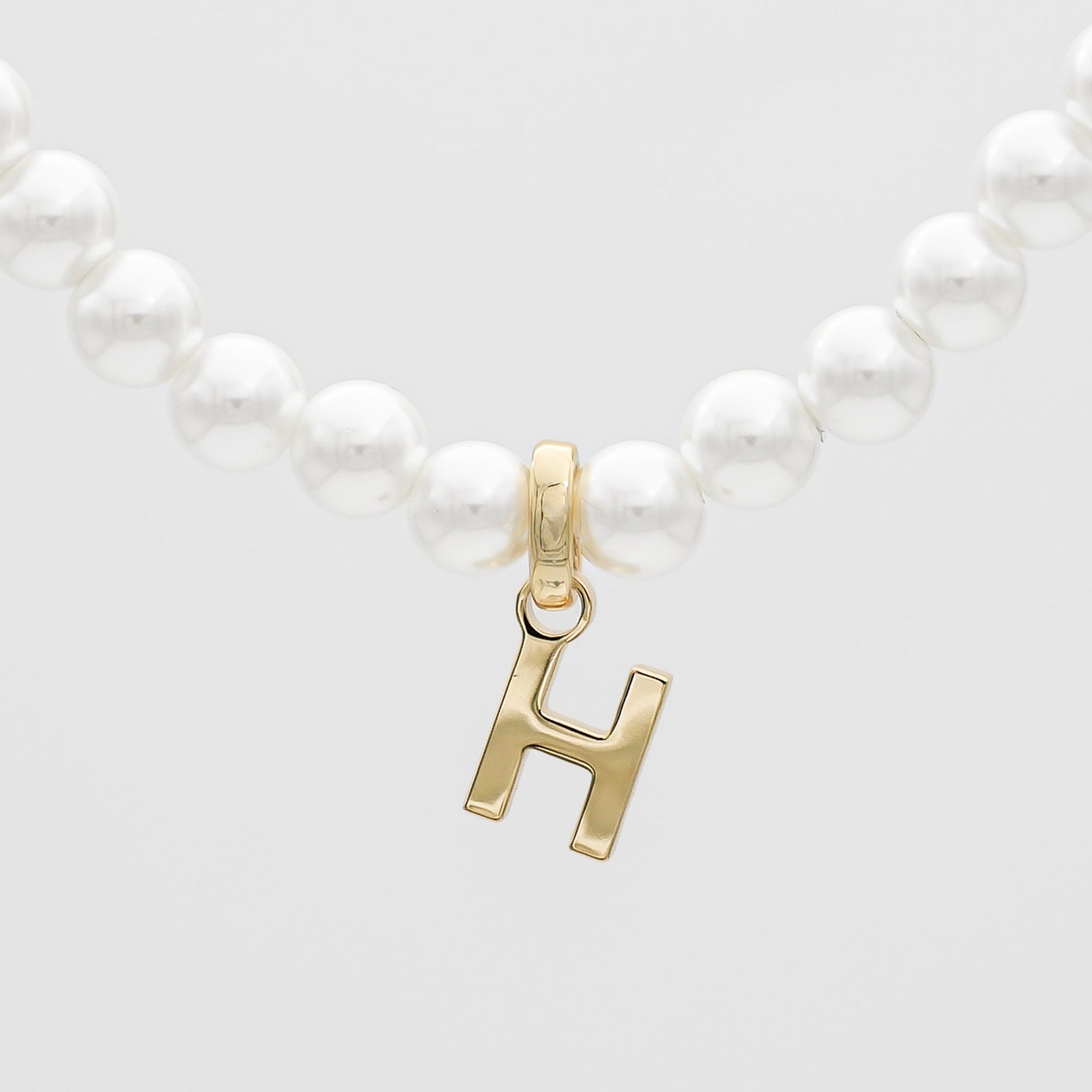 Classic Pearl Initial Bracelet
