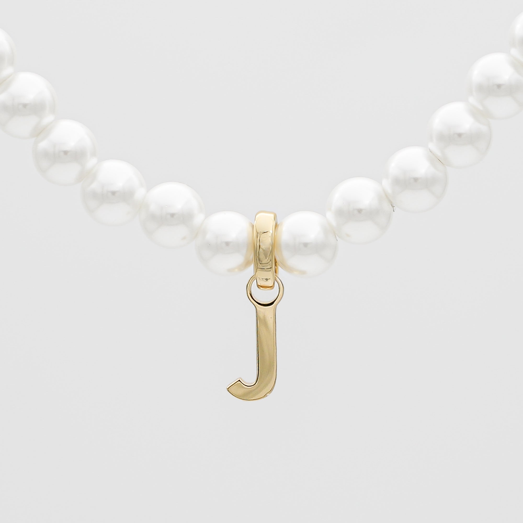 Classic Pearl Initial Bracelet