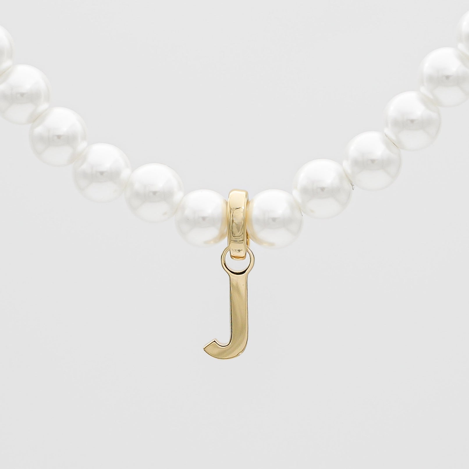 Classic Pearl Initial Bracelet