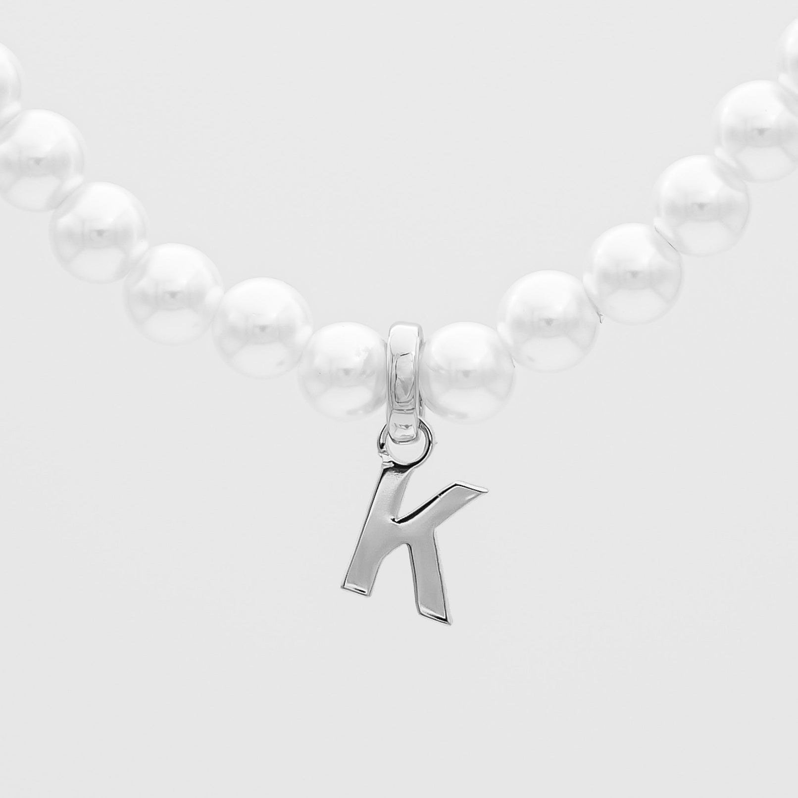 Classic Pearl Initial Bracelet