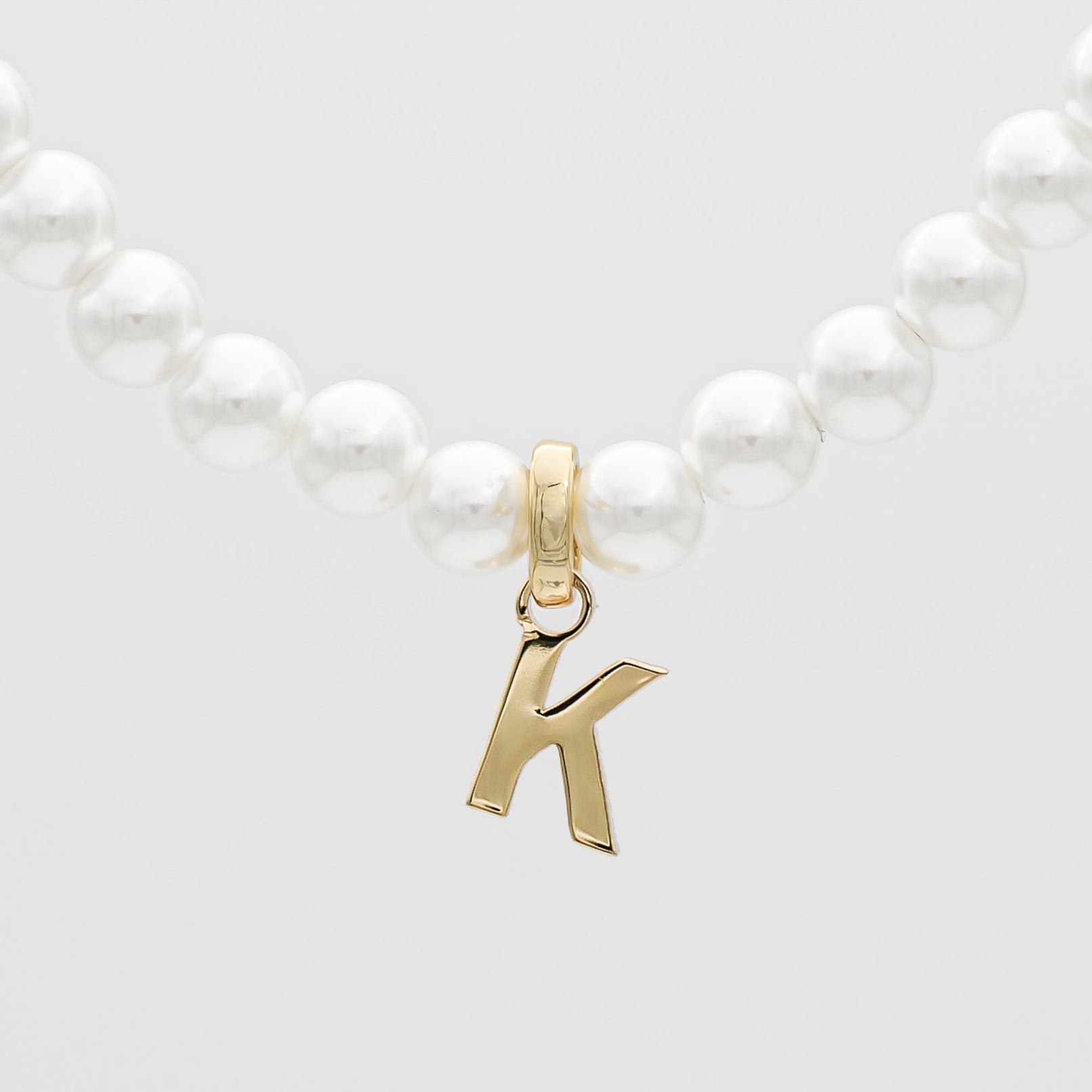 Classic Pearl Initial Bracelet