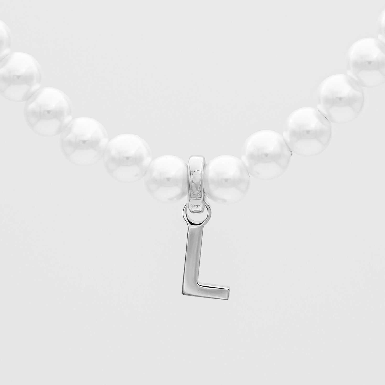 Classic Pearl Initial Bracelet