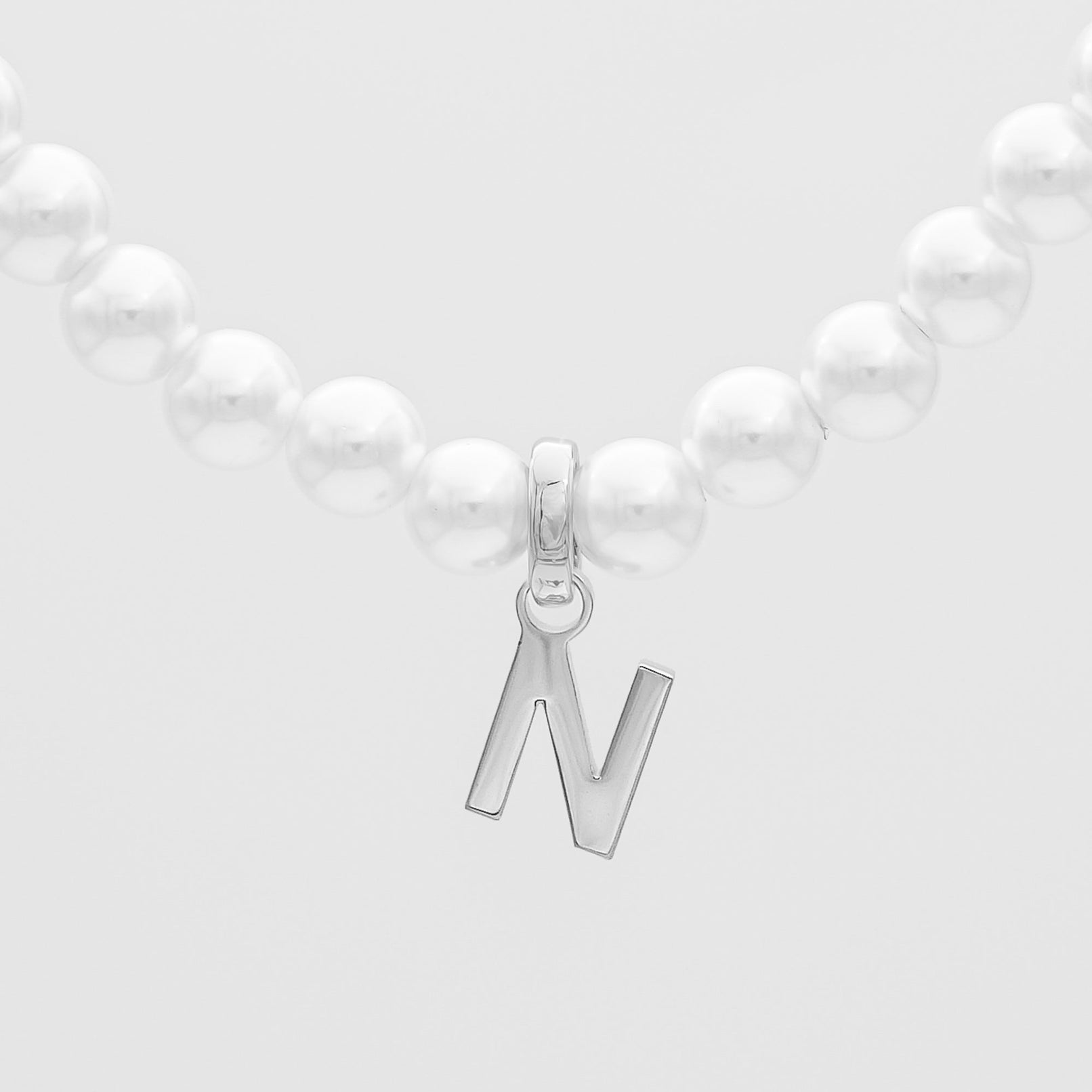 Classic Pearl Initial Bracelet