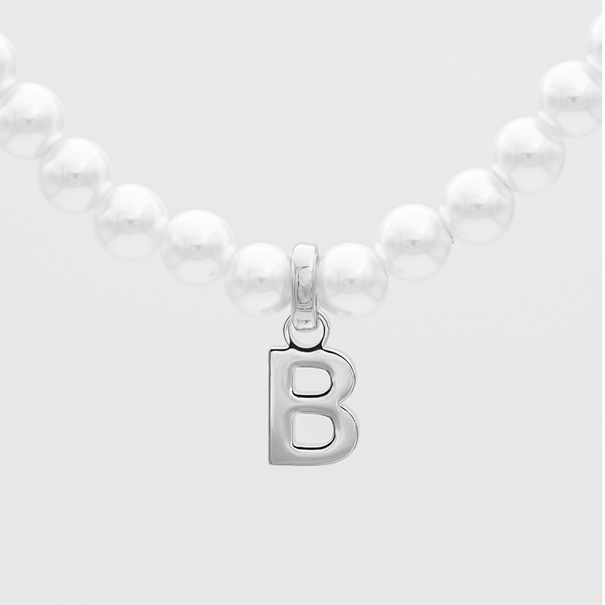 Classic Pearl Initial Bracelet