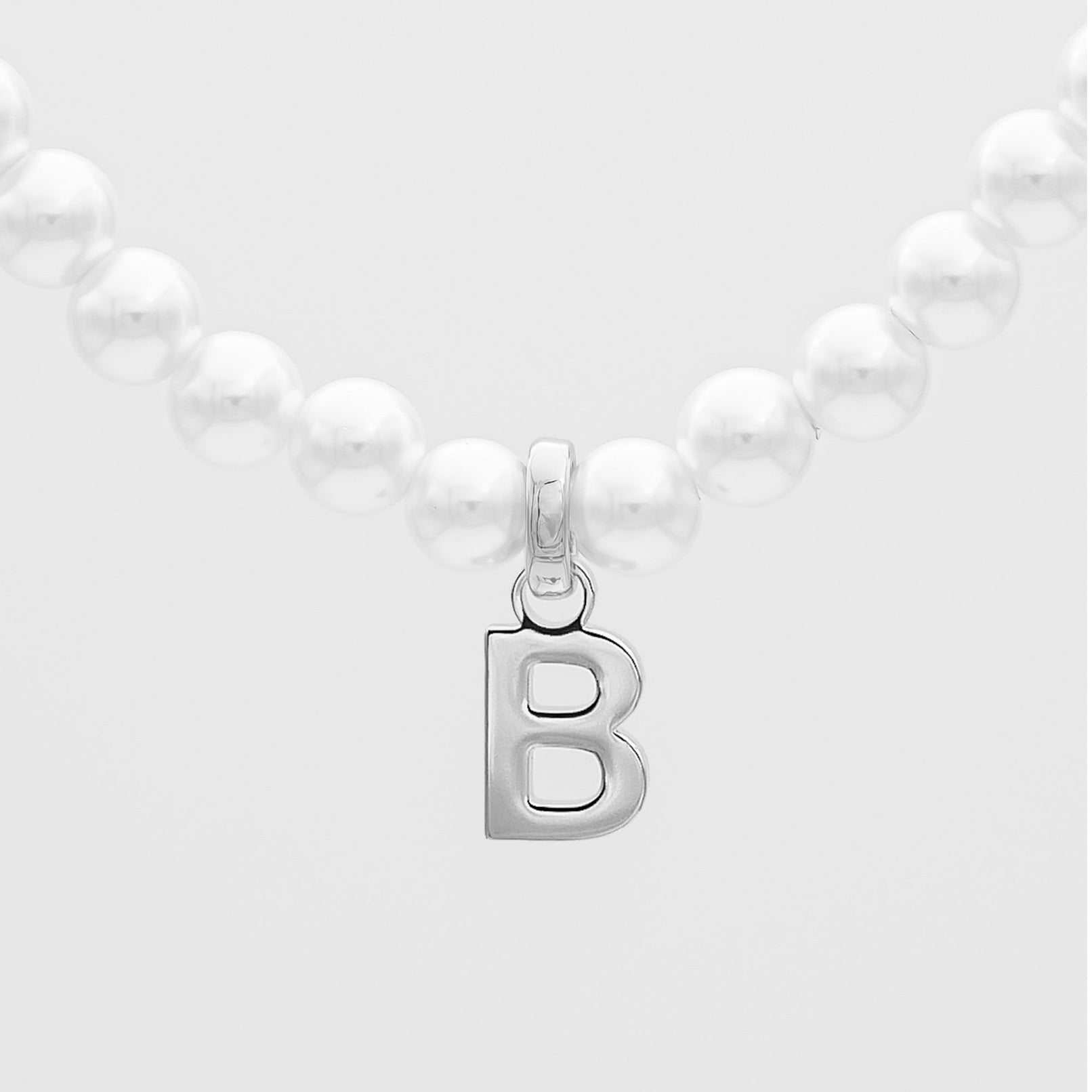 Classic Pearl Initial Bracelet