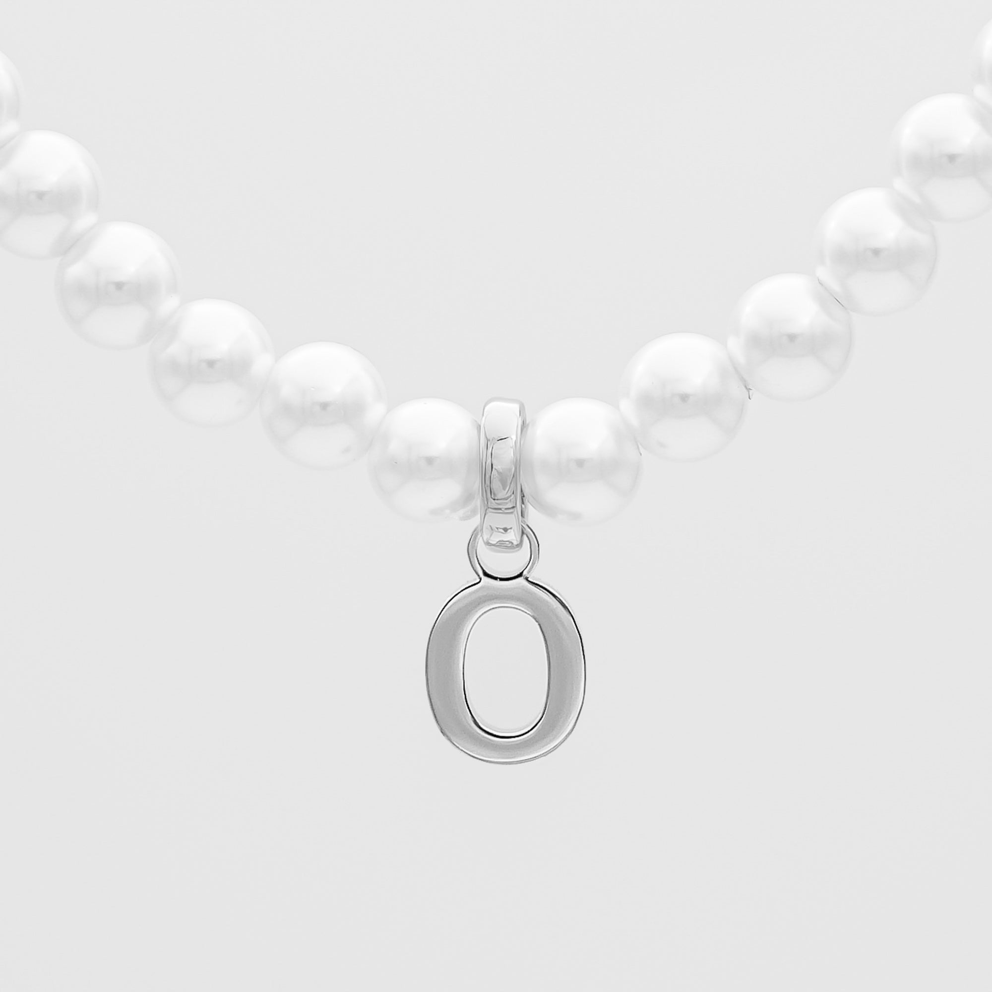 Classic Pearl Initial Bracelet