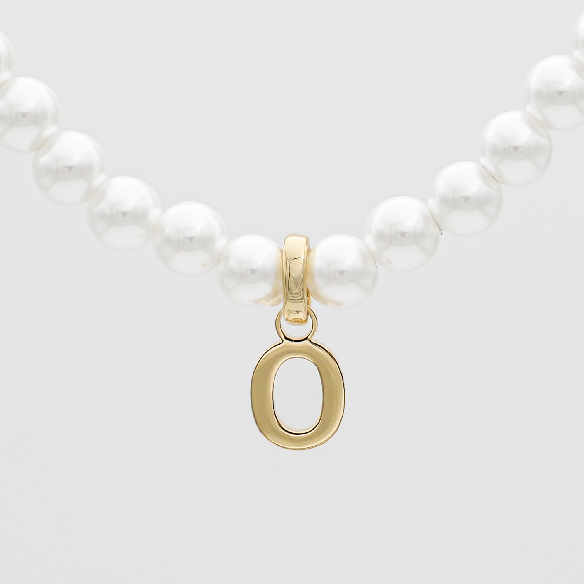 Classic Pearl Initial Bracelet