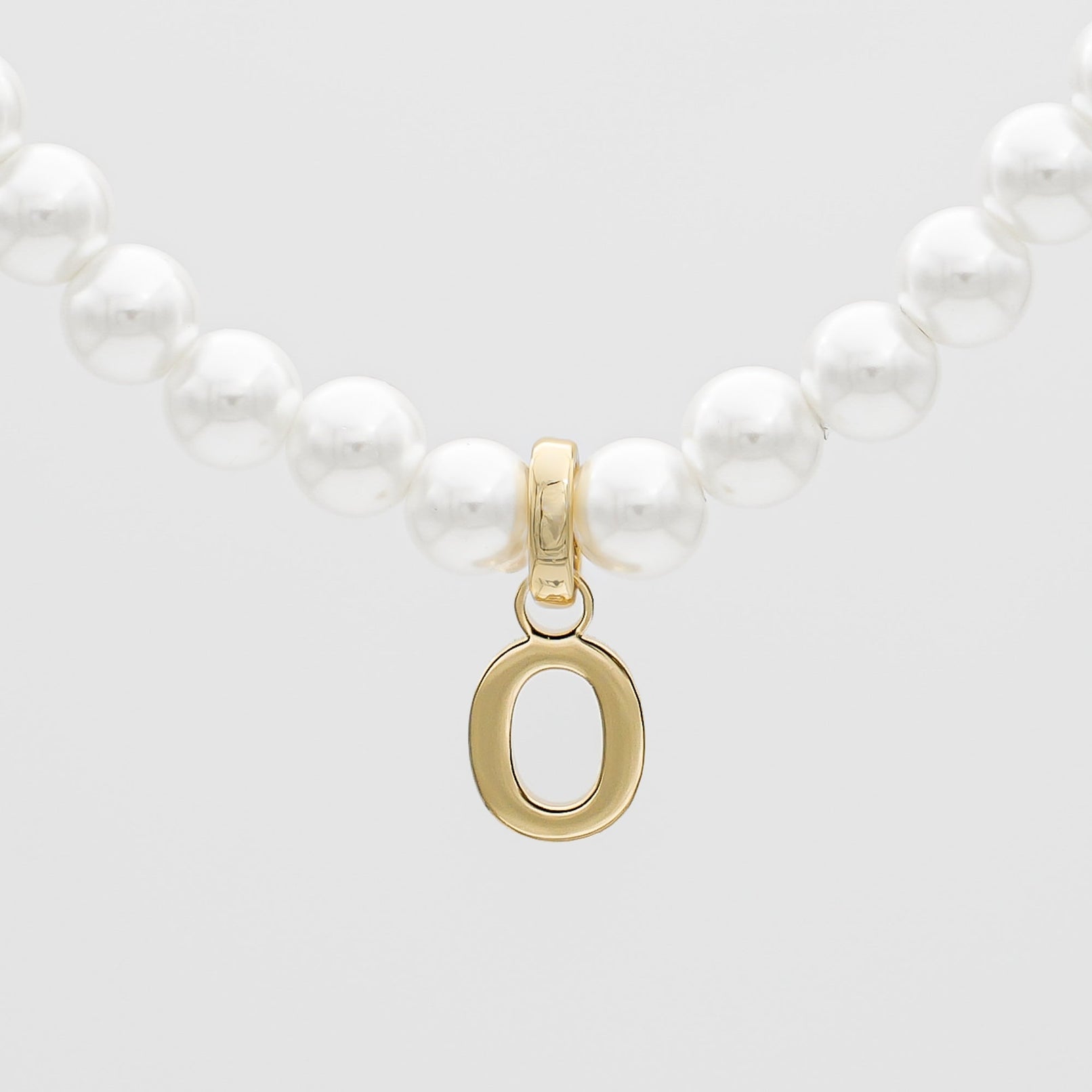 Classic Pearl Initial Bracelet