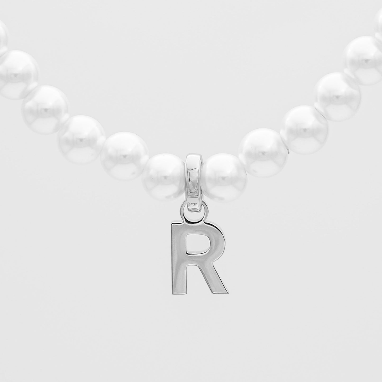 Classic Pearl Initial Bracelet