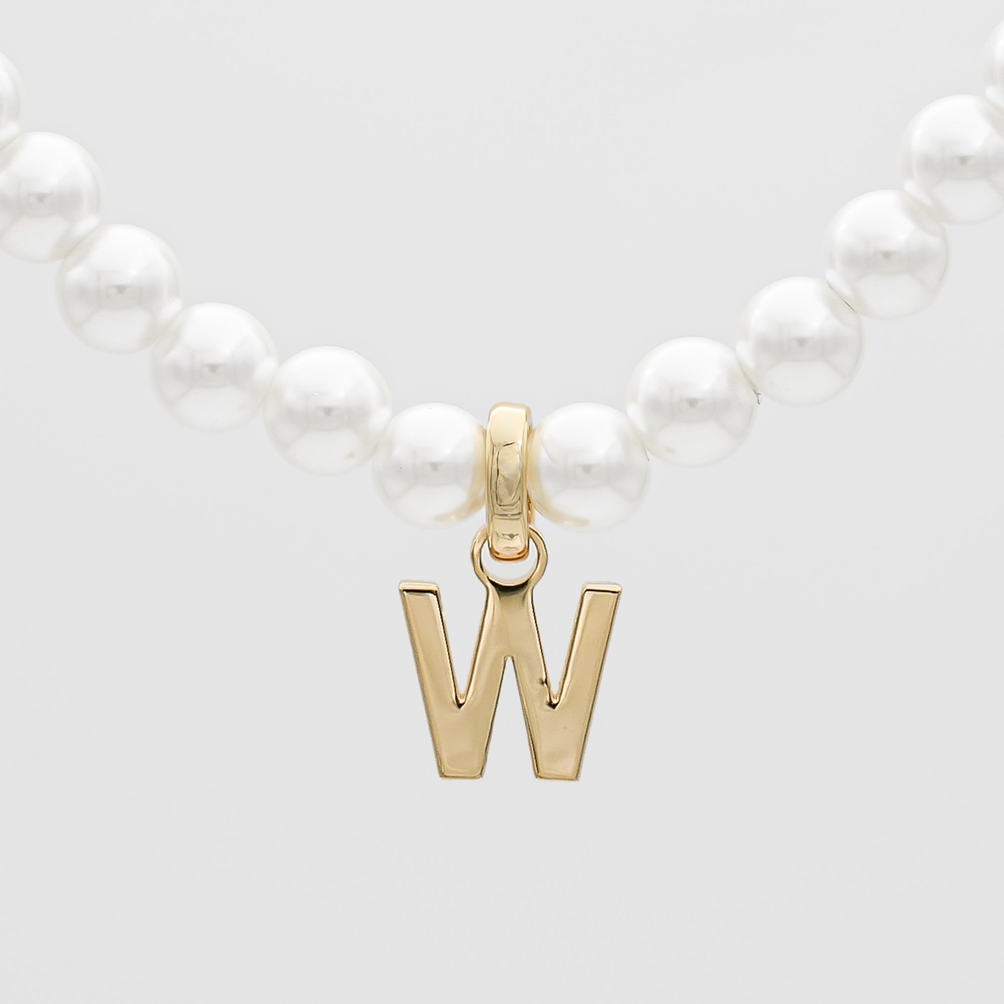 Classic Pearl Initial Bracelet