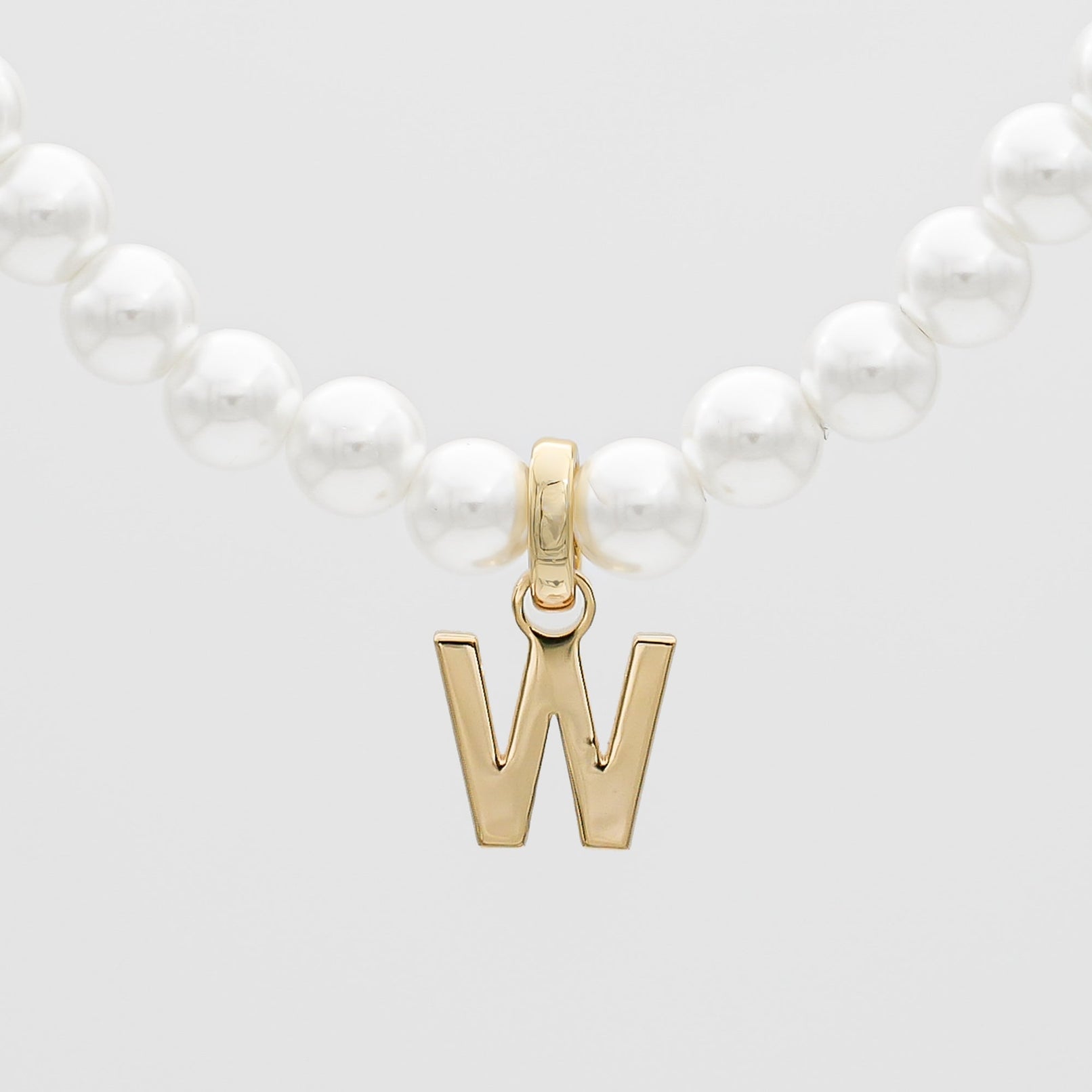 Classic Pearl Initial Bracelet