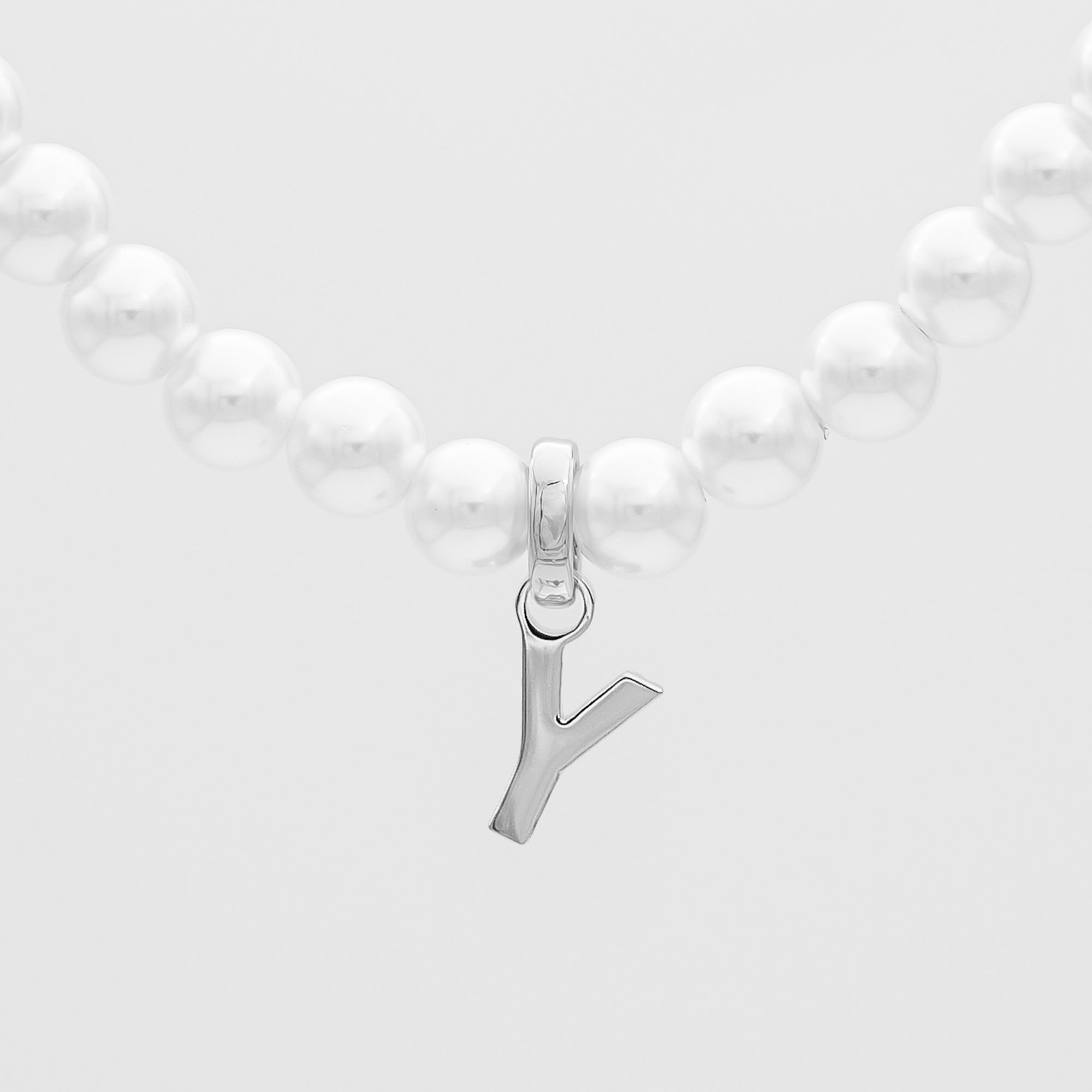 Classic Pearl Initial Bracelet
