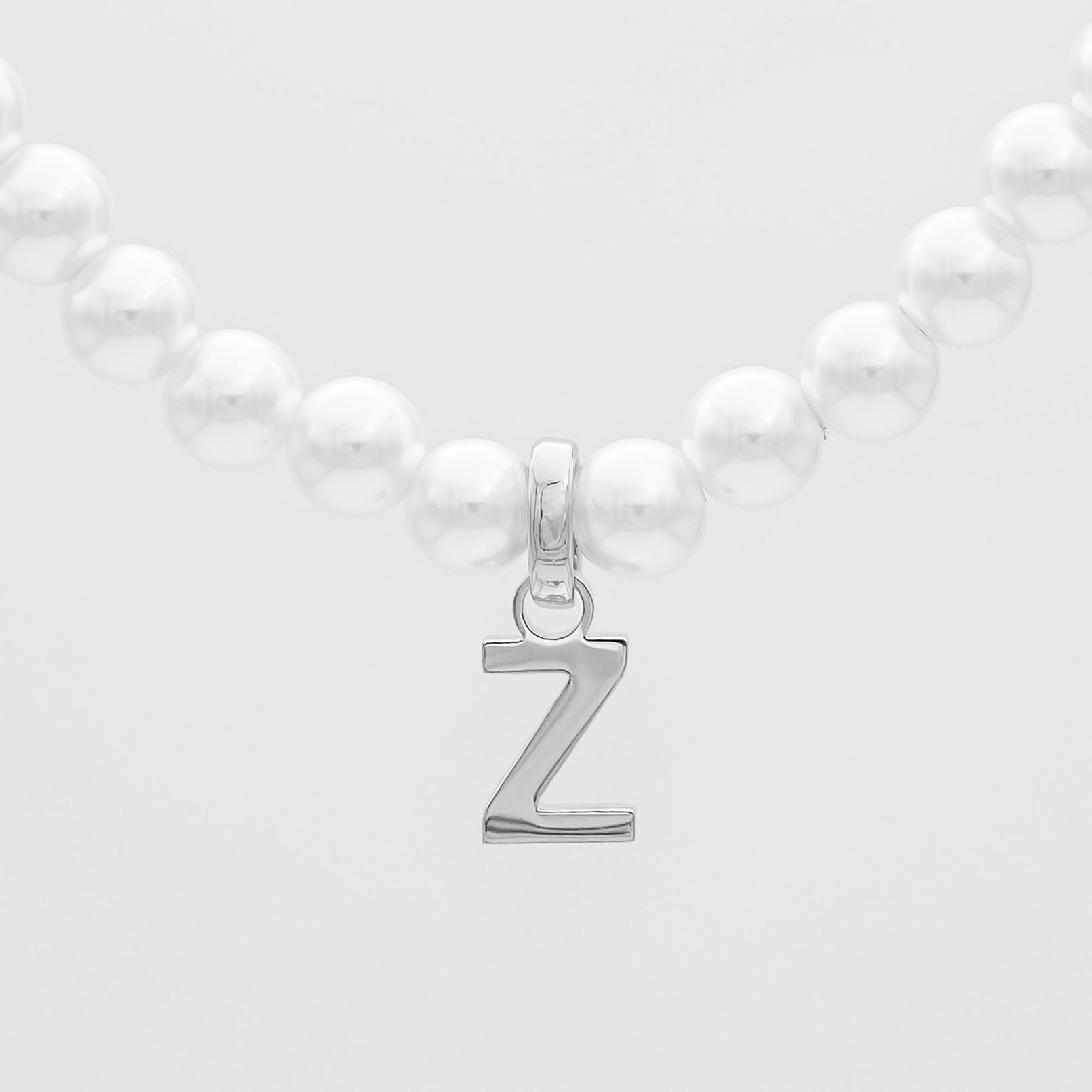 Classic Pearl Initial Bracelet
