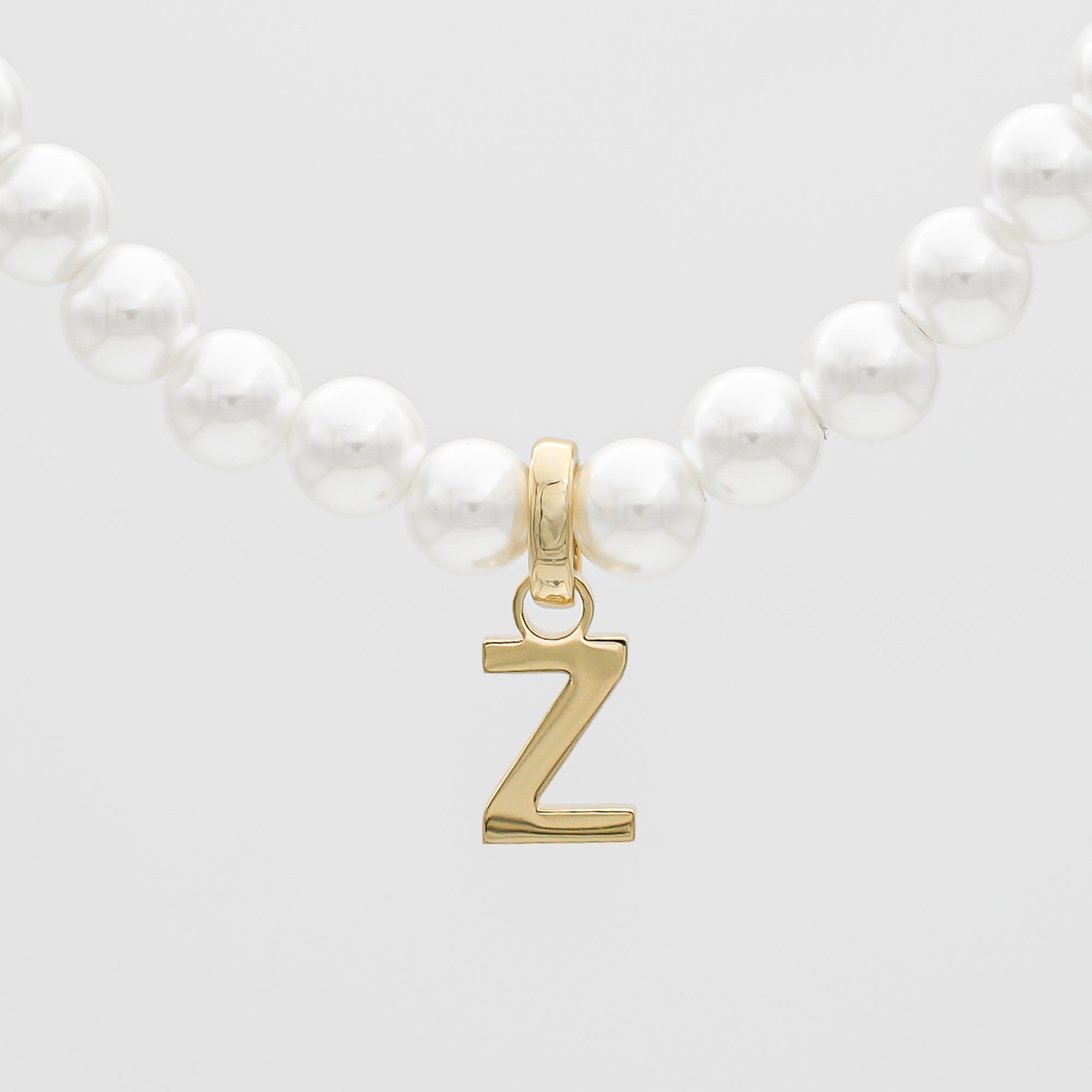 Classic Pearl Initial Bracelet