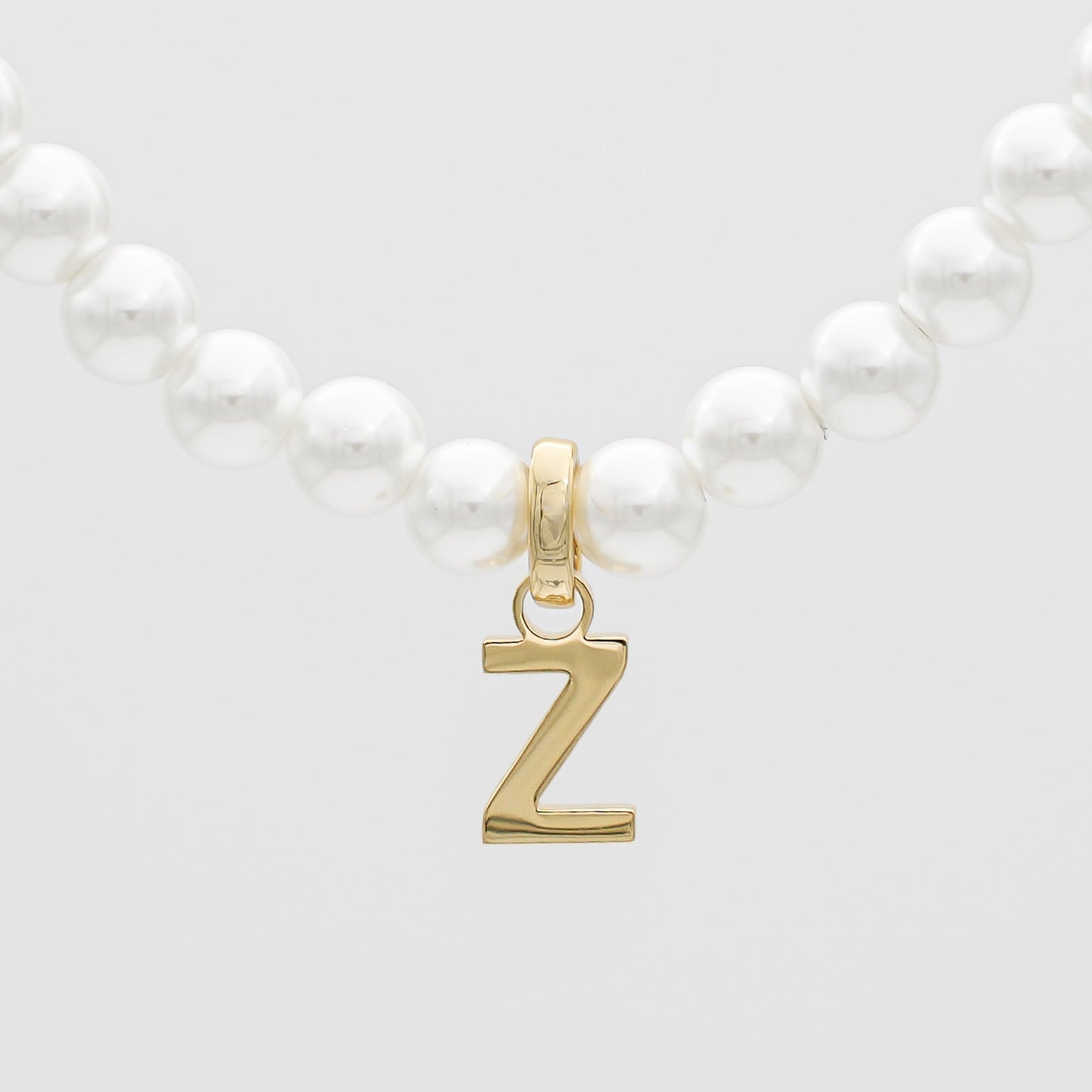 Classic Pearl Initial Bracelet