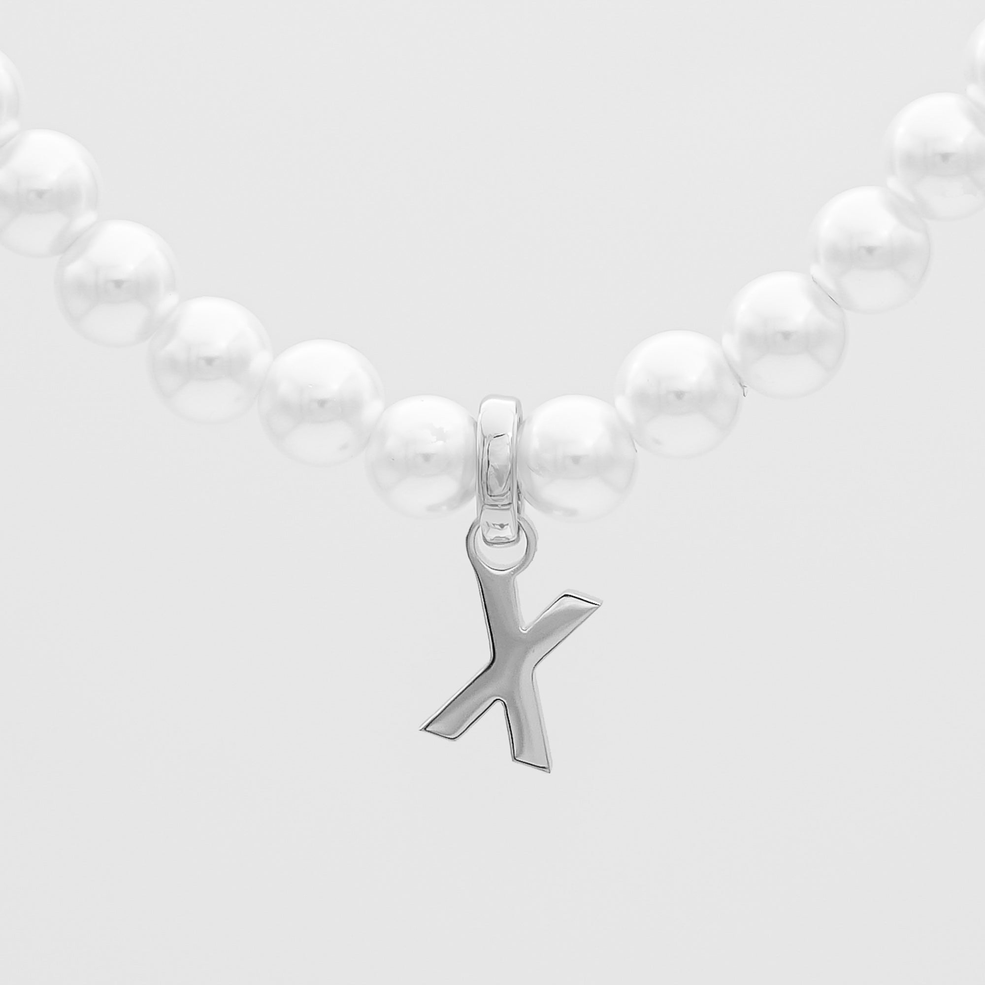 Classic Pearl Initial Bracelet