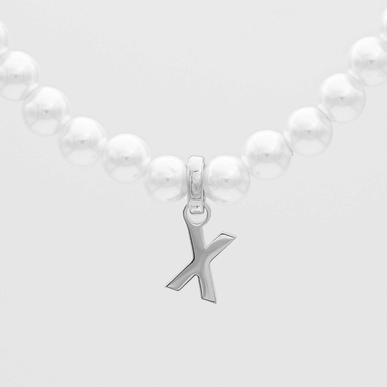 Classic Pearl Initial Bracelet