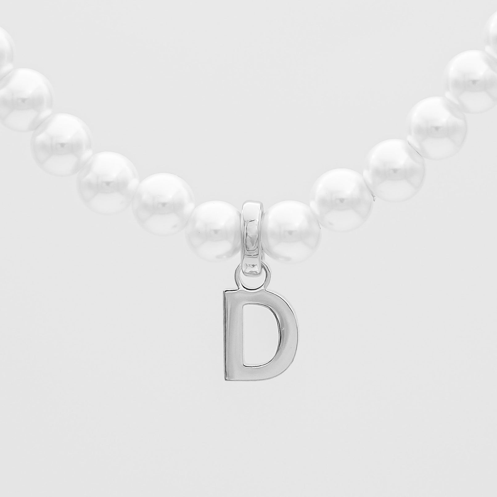 Classic Pearl Initial Bracelet