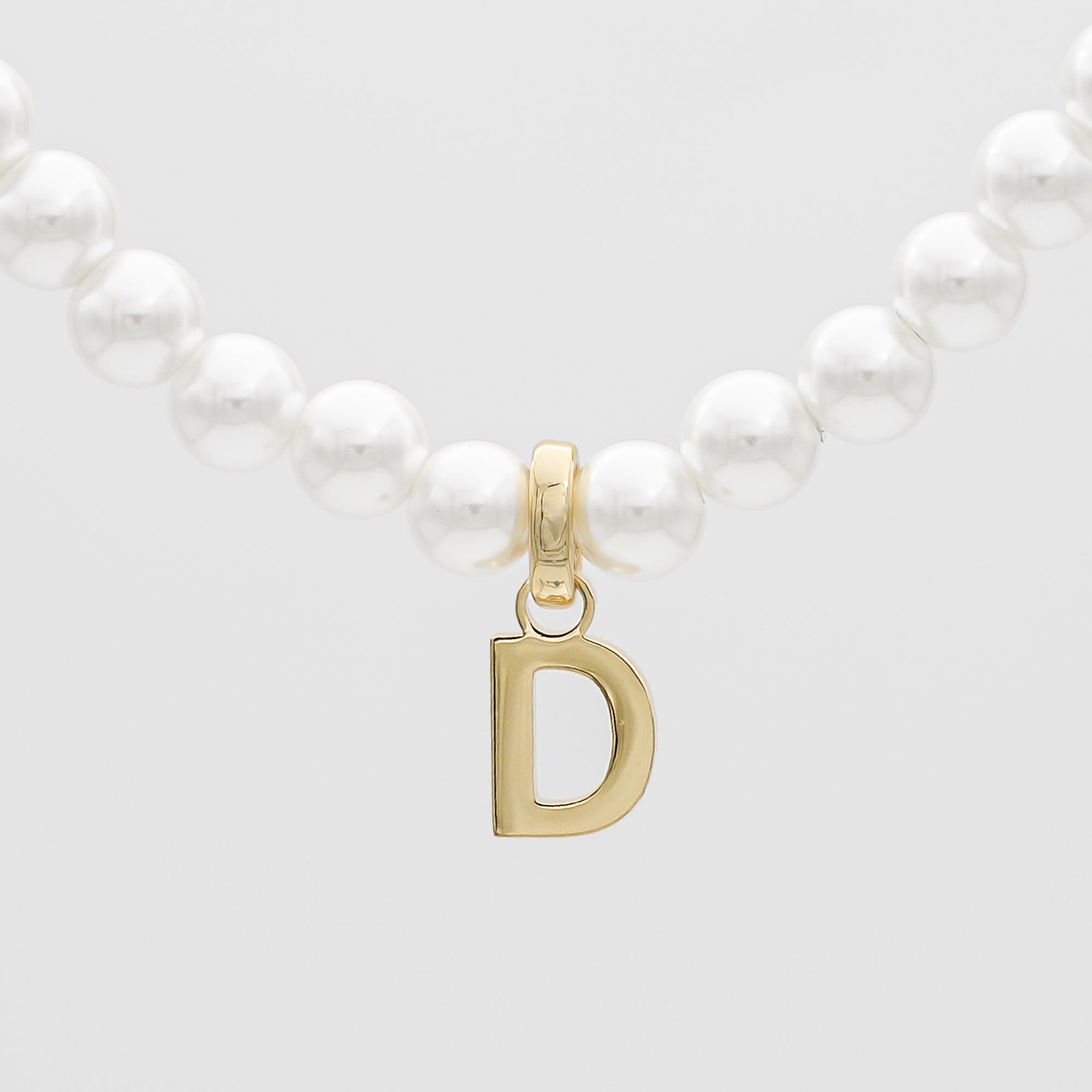 Classic Pearl Initial Bracelet