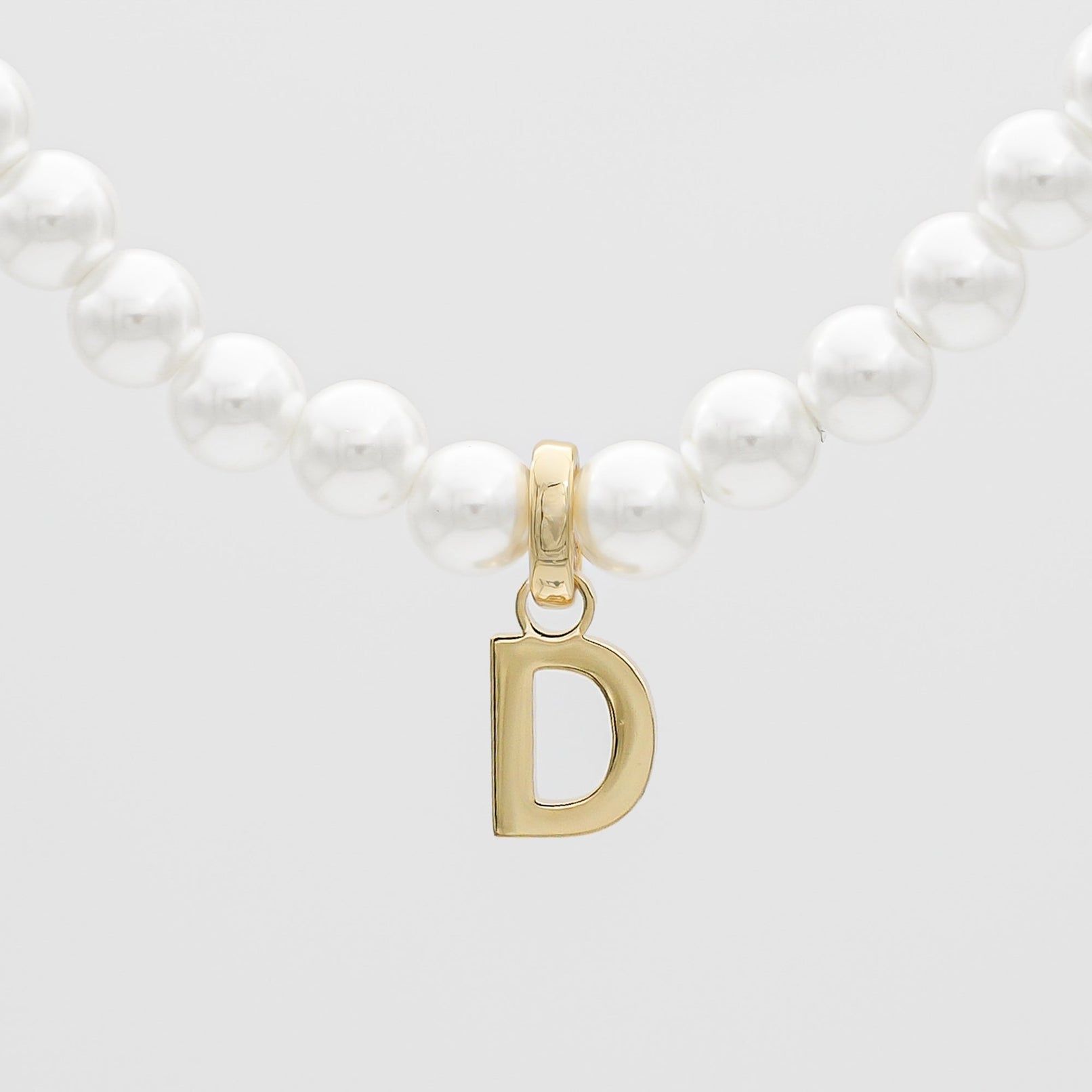 Classic Pearl Initial Bracelet
