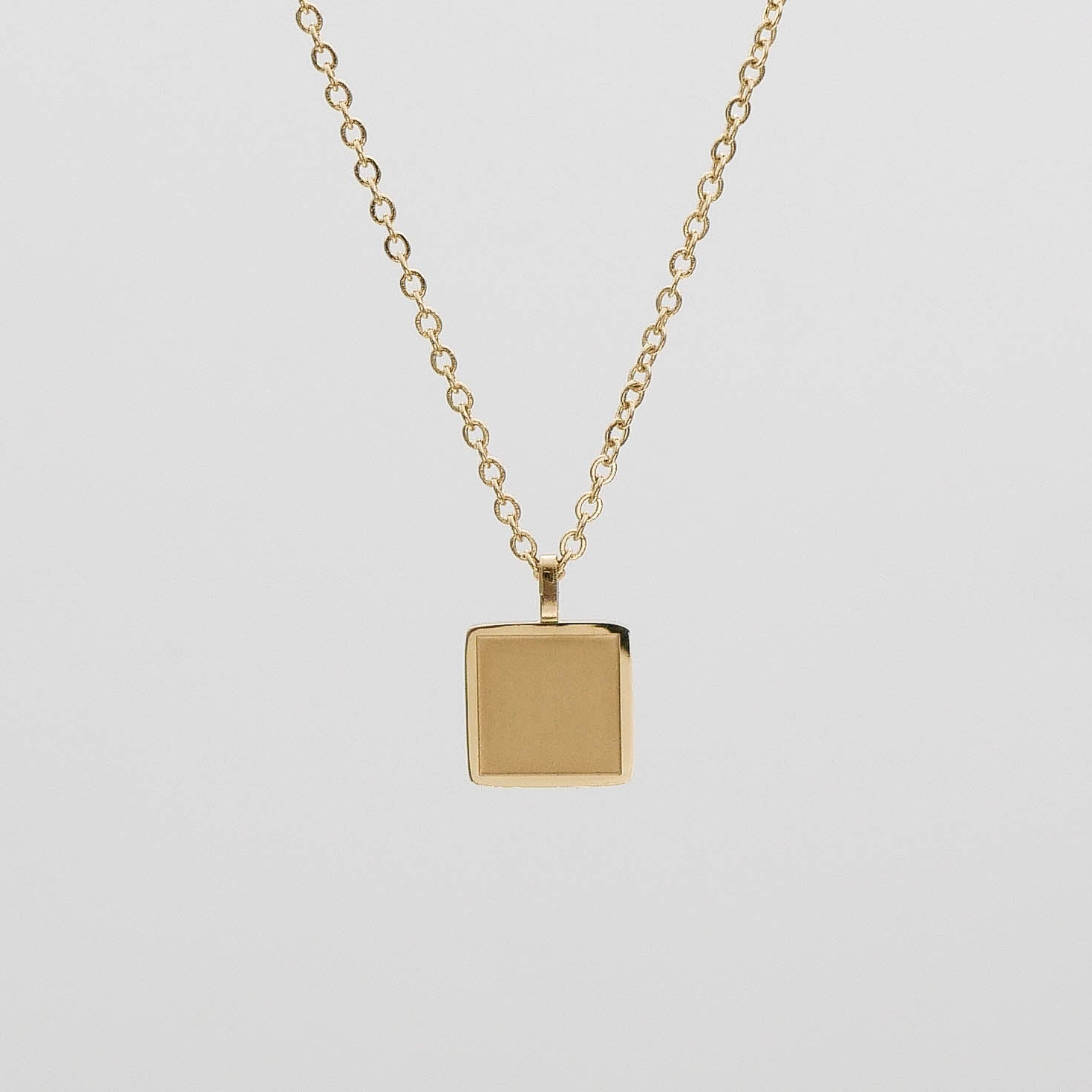 Demi Dainty Tablet Necklace