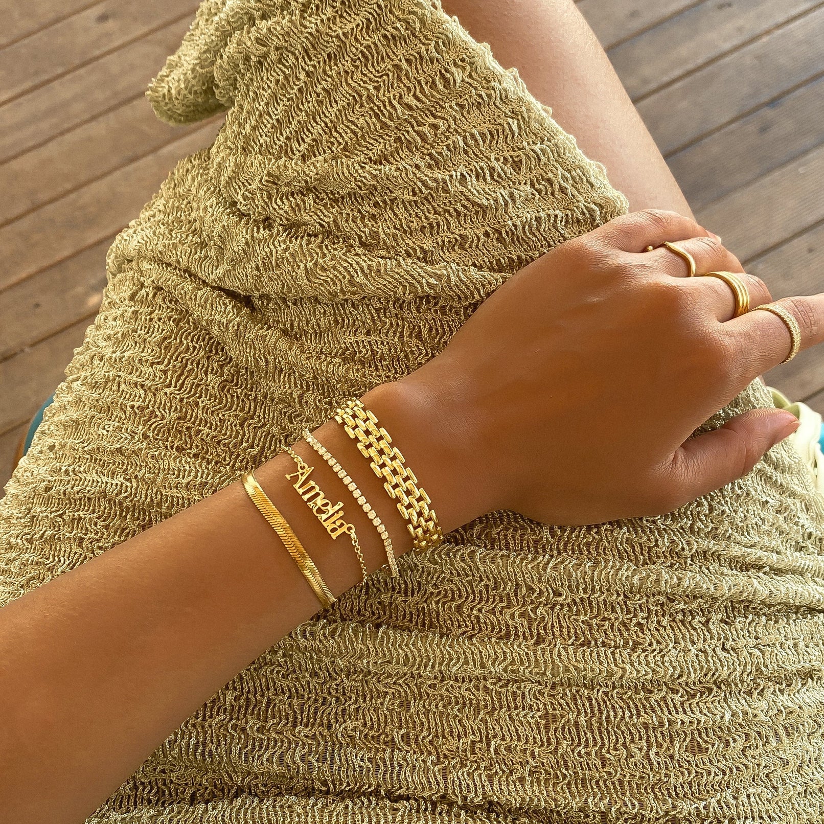 Dubai Custom Name Bracelet