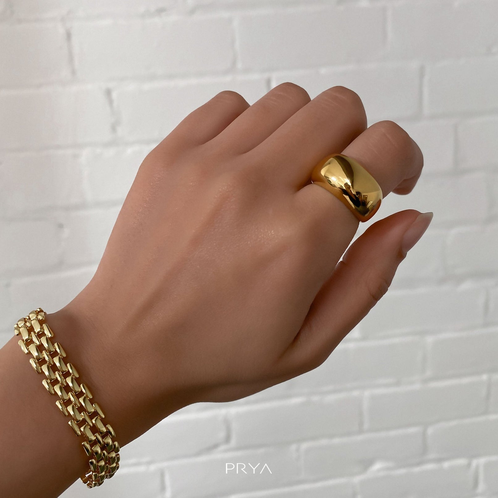 Alexa Koepel Ring | Goud