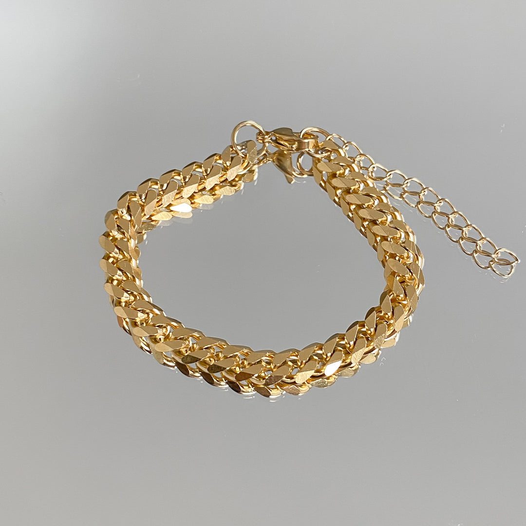 Classic Cuban Anklet Gold