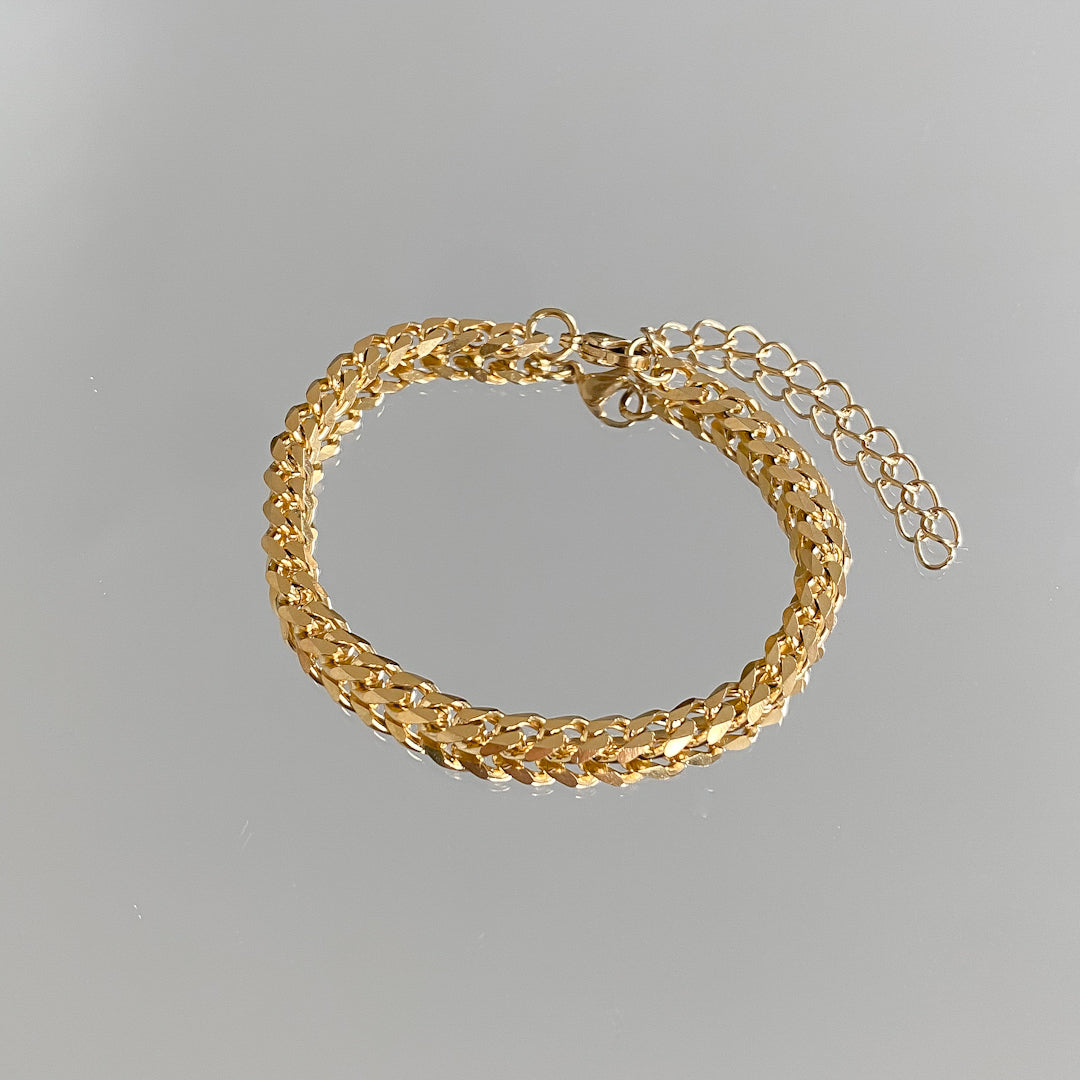 Classic Cuban Anklet Gold