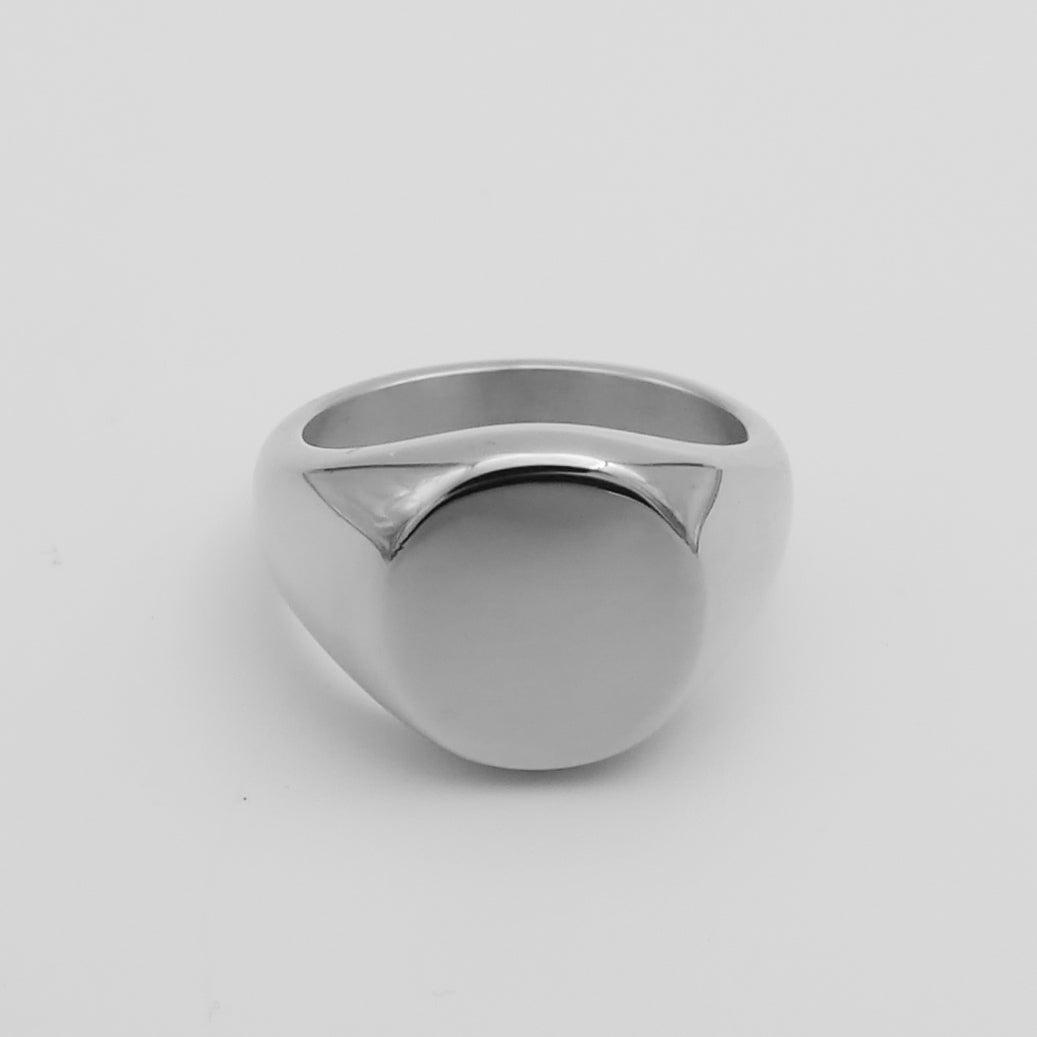 Classic Silver Signet Ring