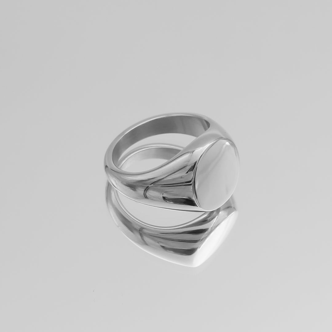 Classic Silver Signet Ring
